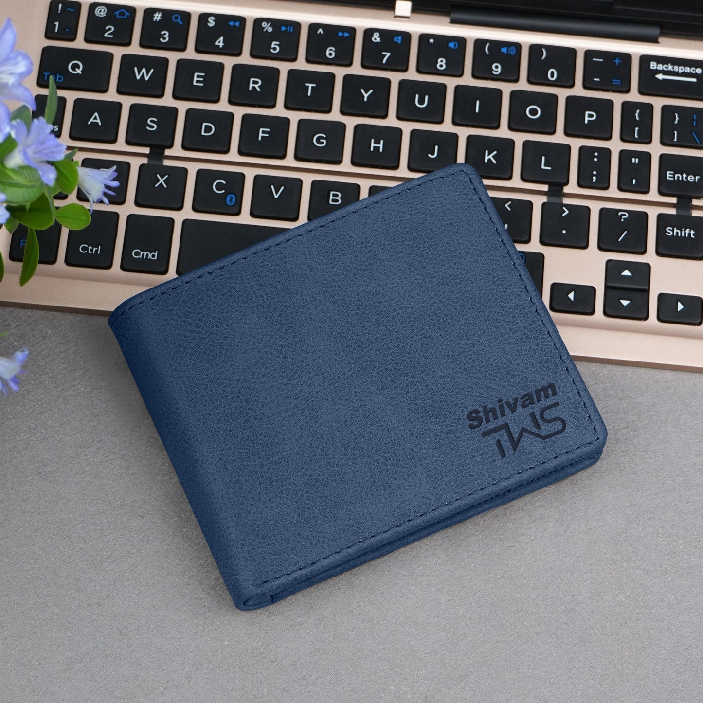 Regal Suede Leather Bi-Fold Wallet