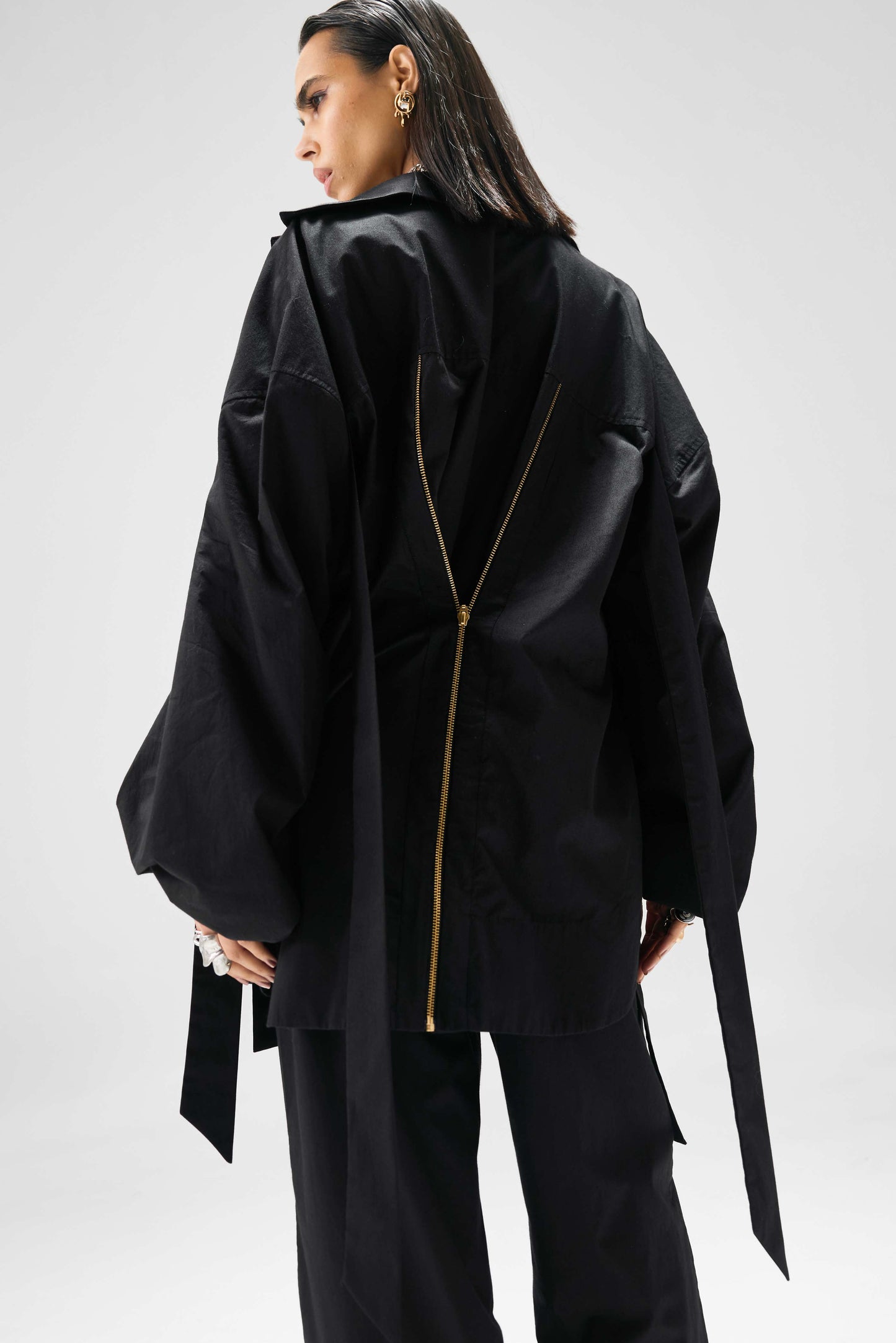 Rhea Co-ord Set Black