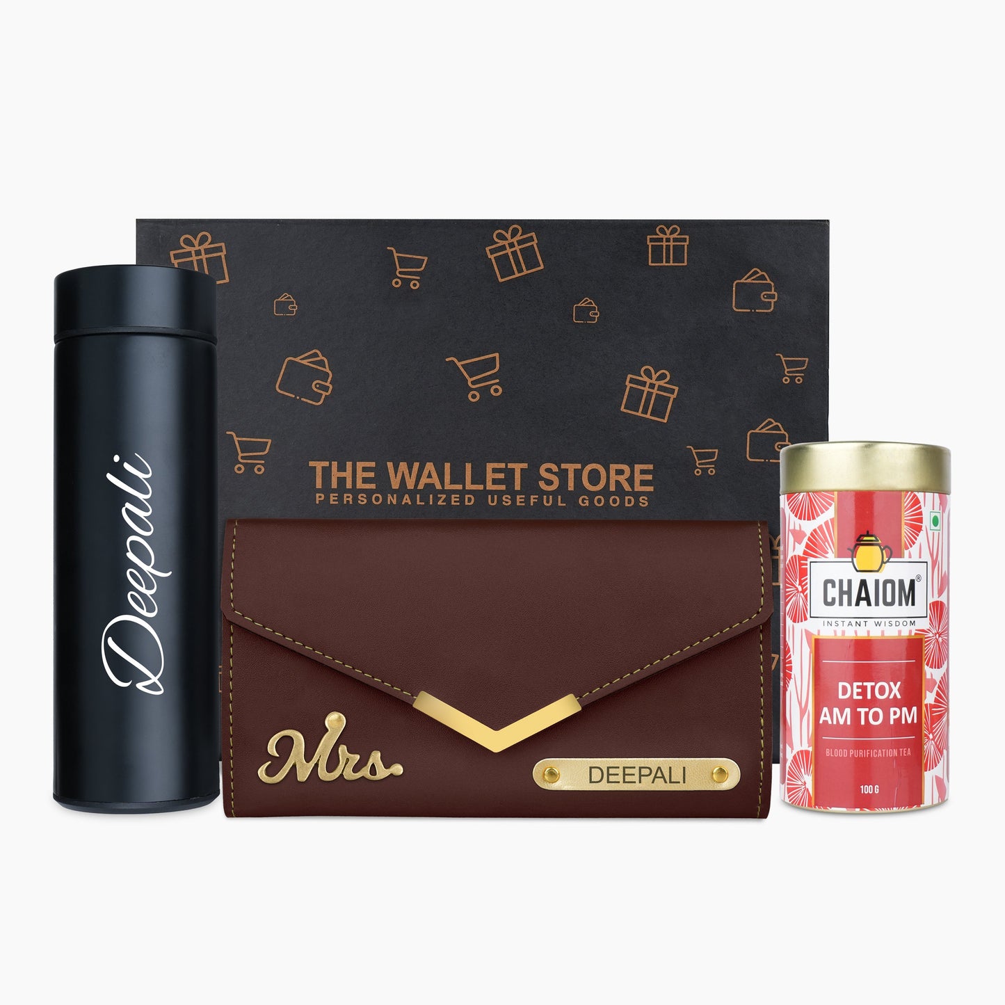 Personalized Bliss Trio Gift Set For Her