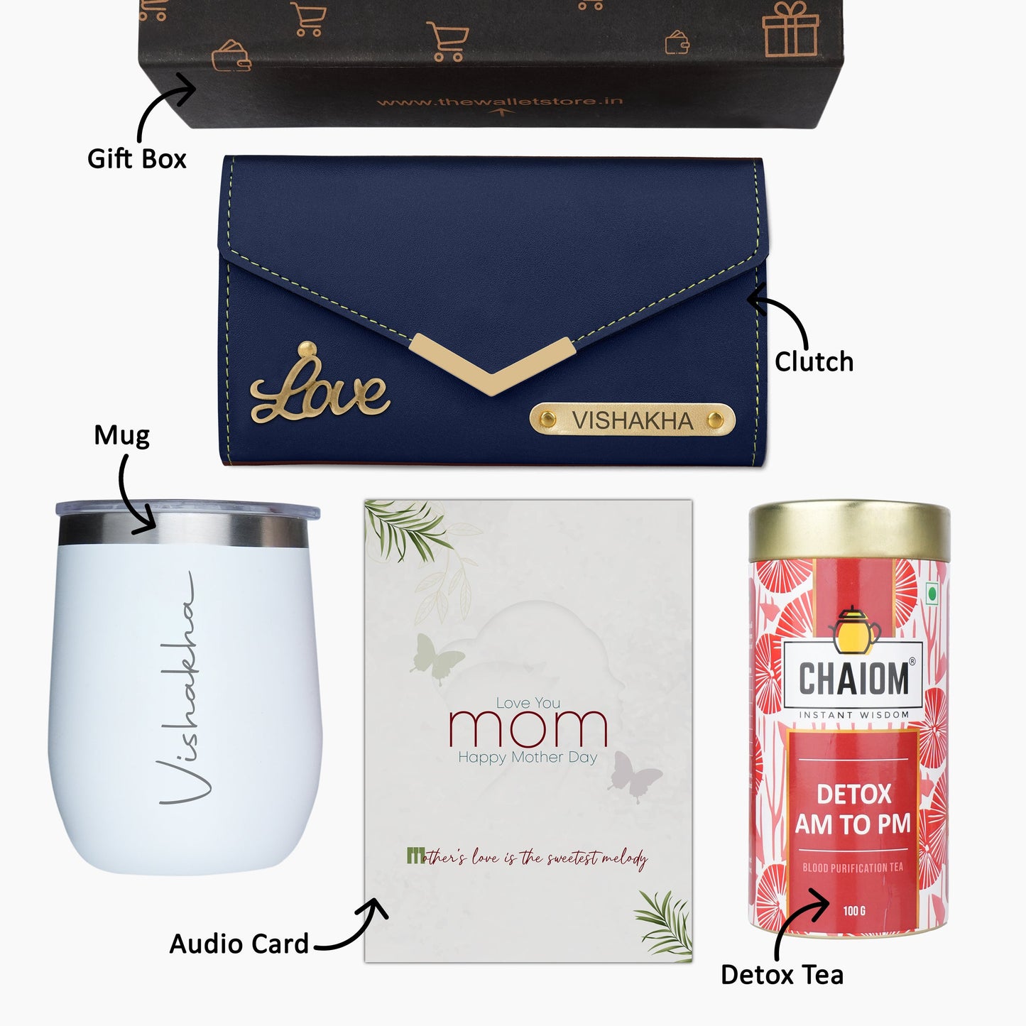 Personalized Elegance Gift Set For Her