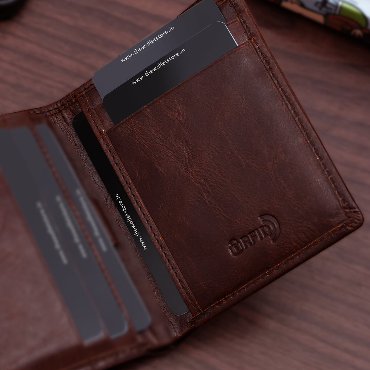 Supreme Leather Wallet With RFID Theft Protection