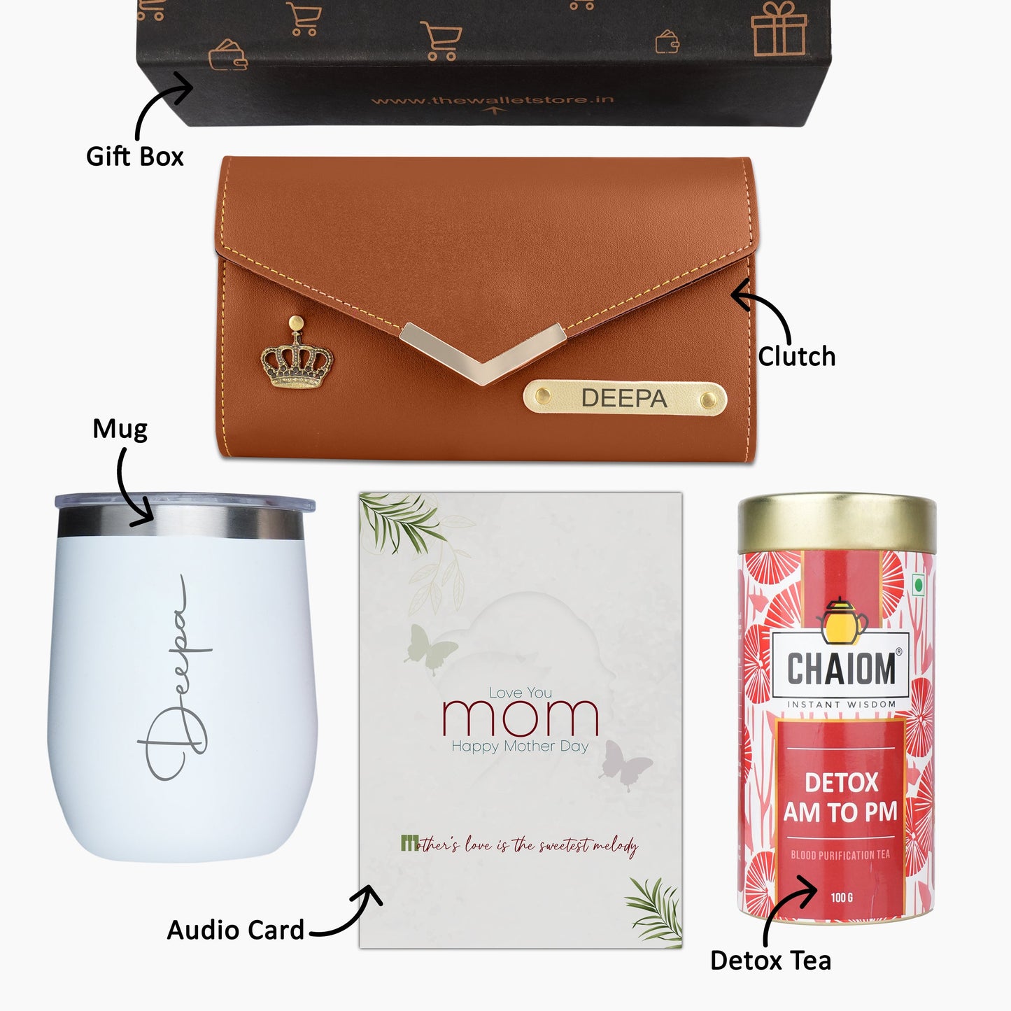 Personalized Elegance Gift Set For Her