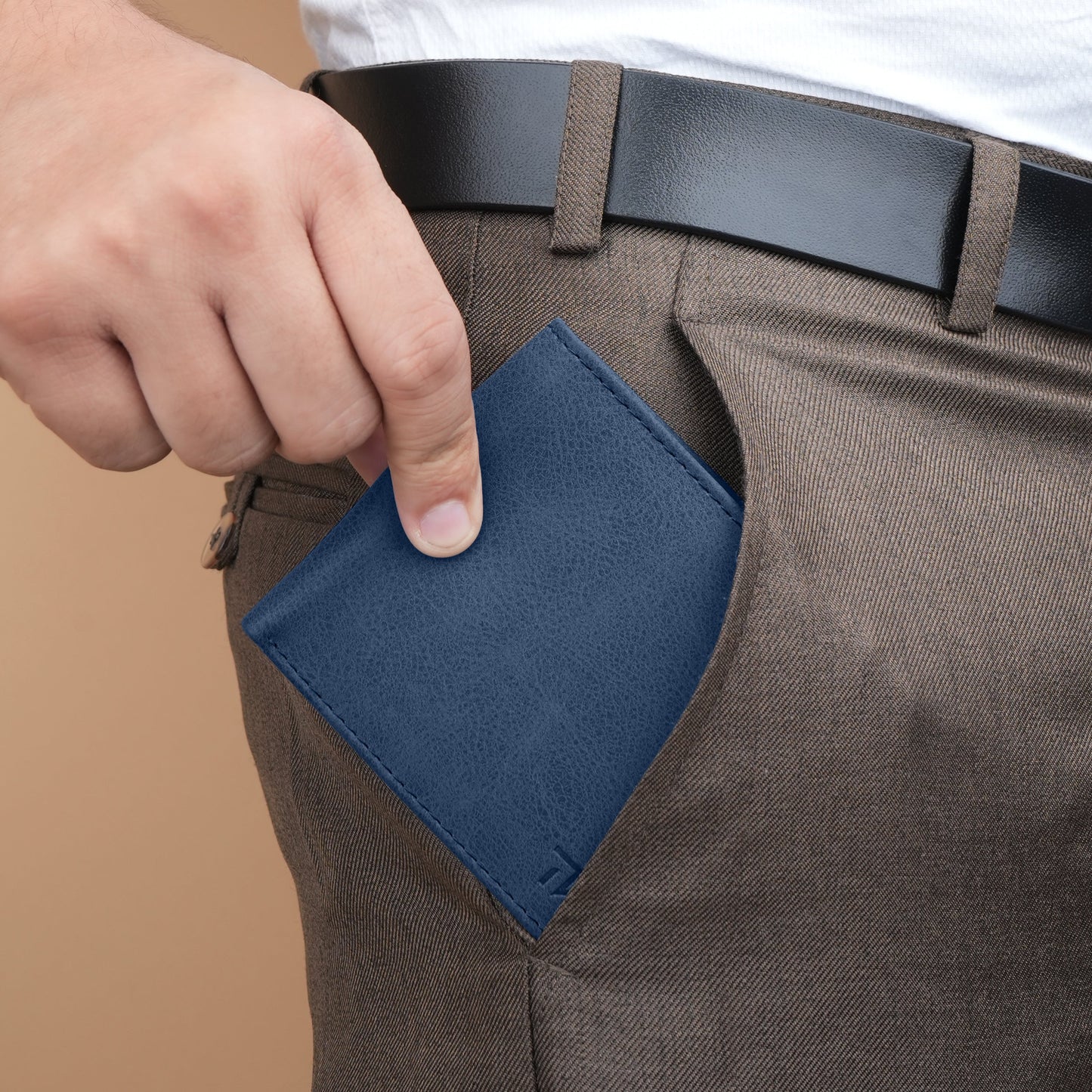 Regal Suede Leather Bi-Fold Wallet