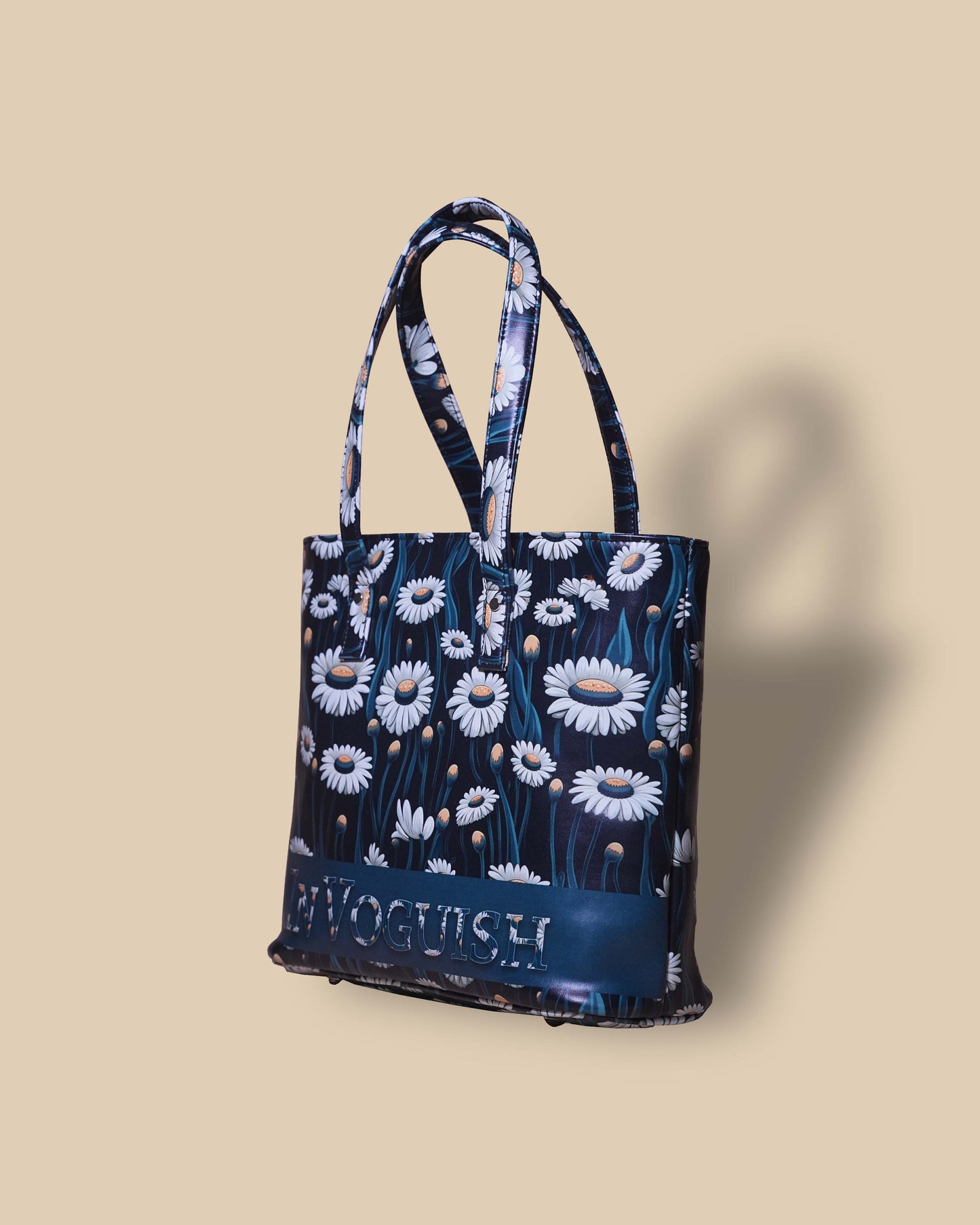 Customized Shoulder Tote Bag with Beautiful Floral design