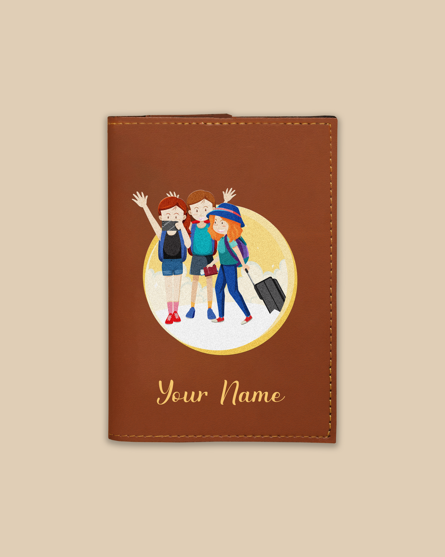 Customized Passport Cover - FUN TIME