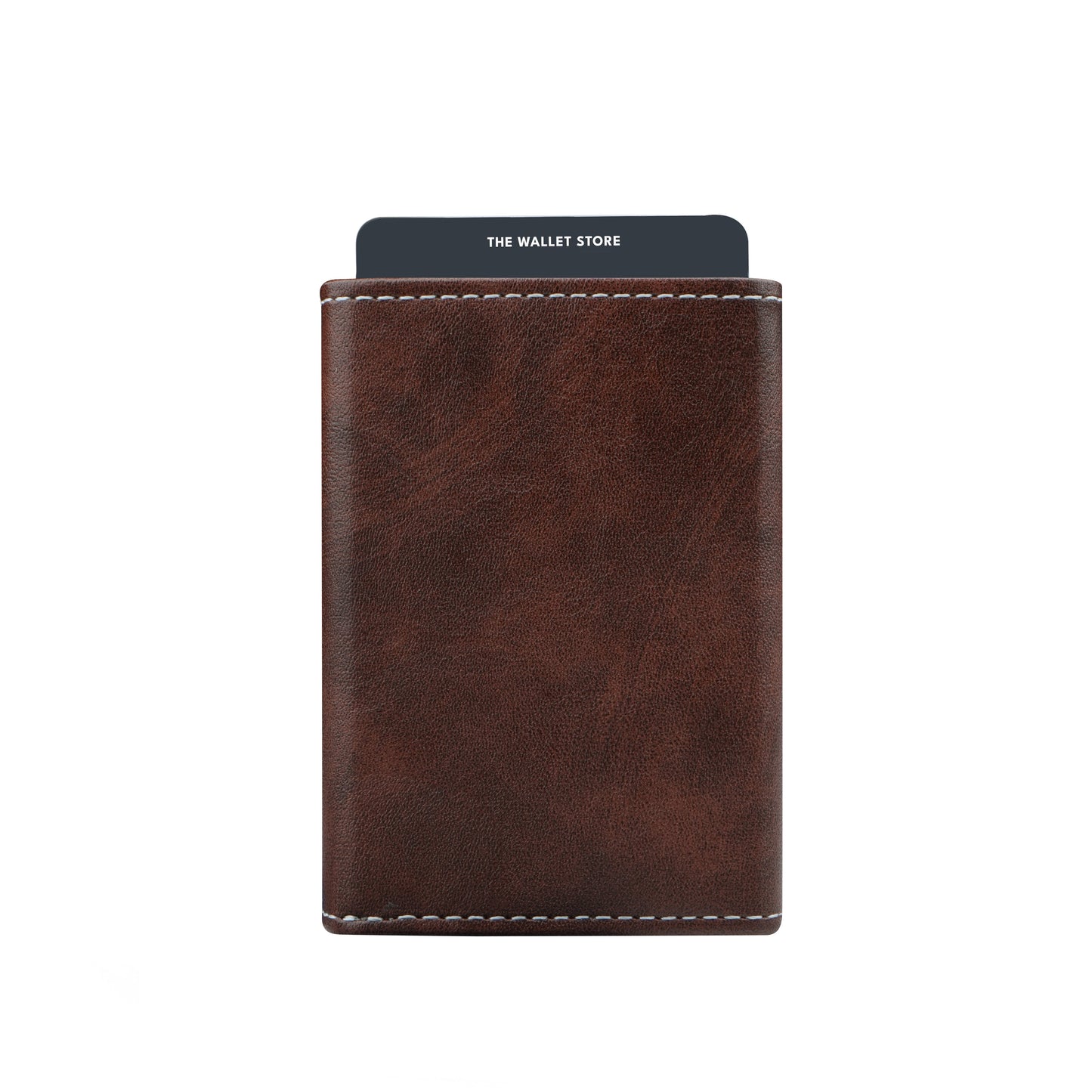 Vintage RFID Protected Wallet Card Holder - Brown