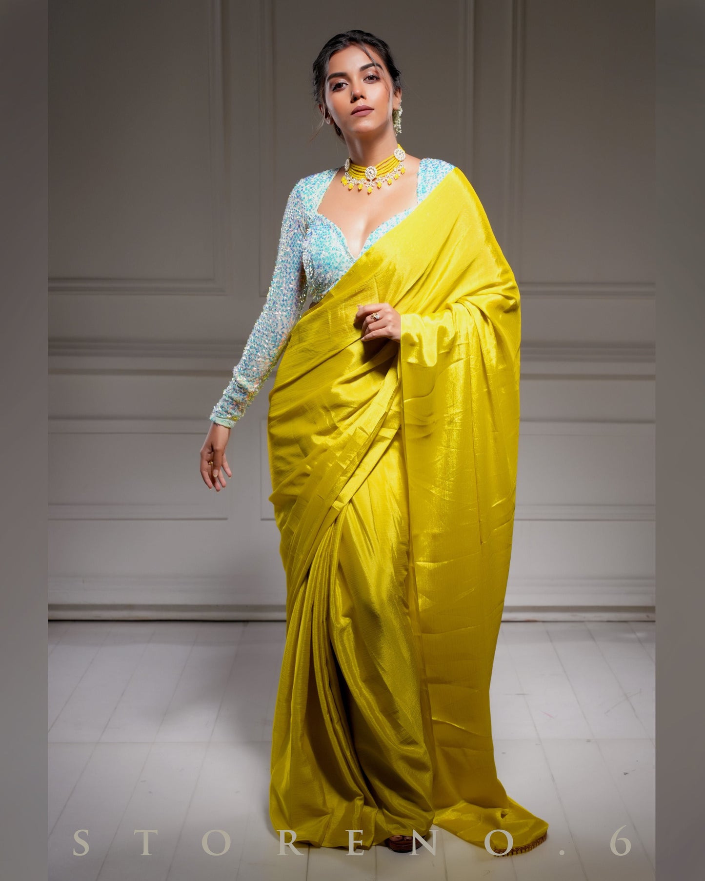 NEON NIRVANA SAREE