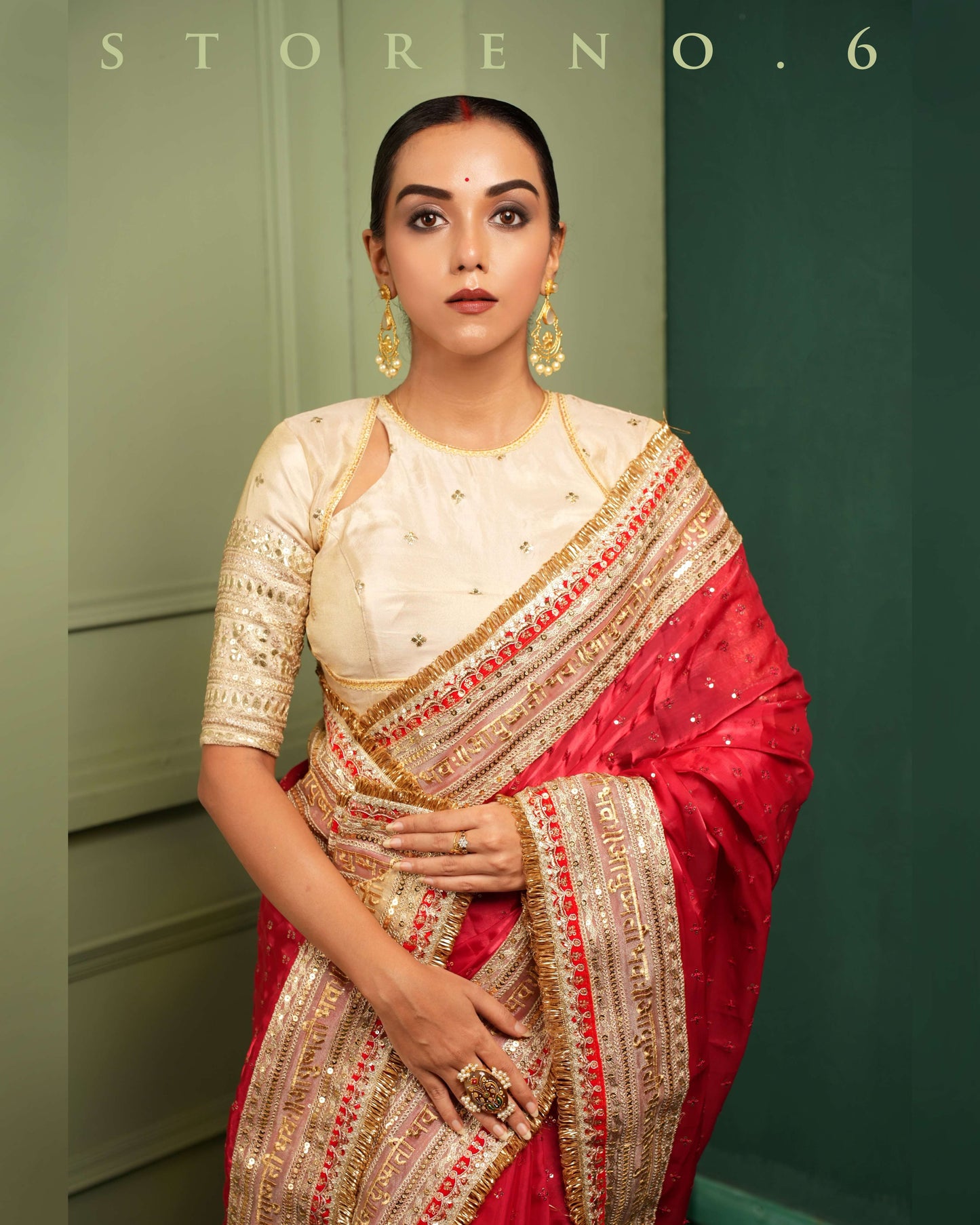 ROYAL RUBY QUEEN SAREE
