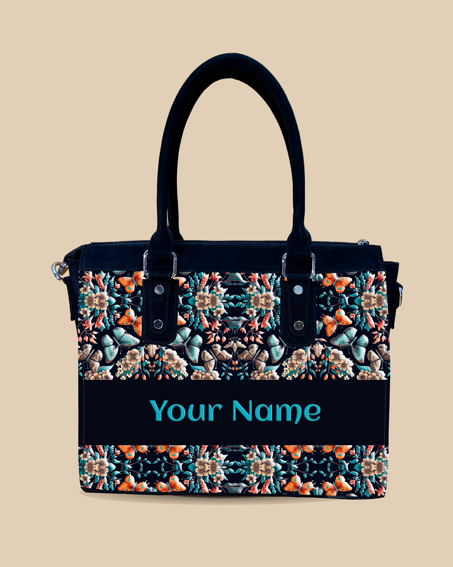 Aurelia Beautiful Boho Butterflies With Flowers Designer Sling Bag for Everyday Use