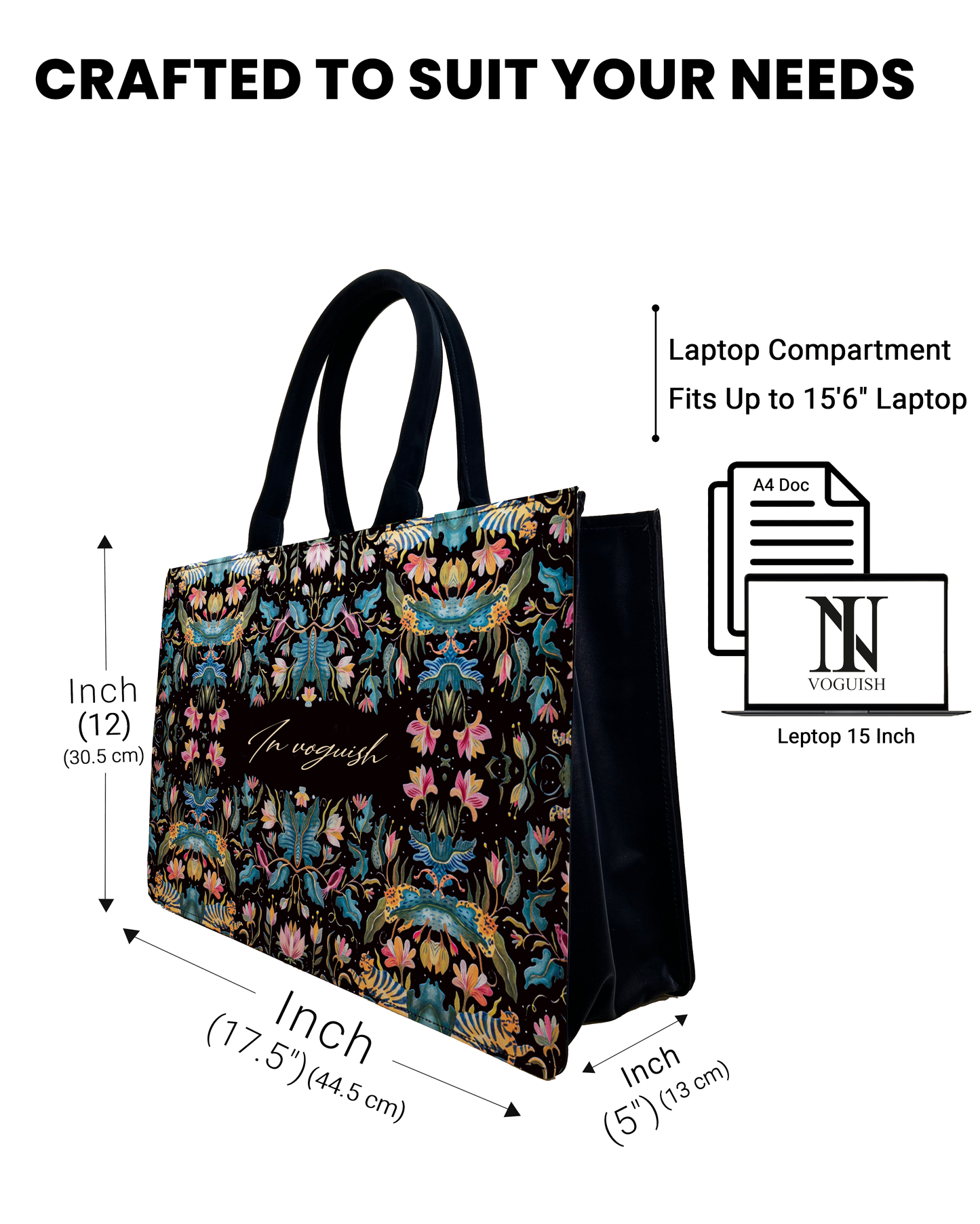 African Jungle IN VOGUISH Tote Bag