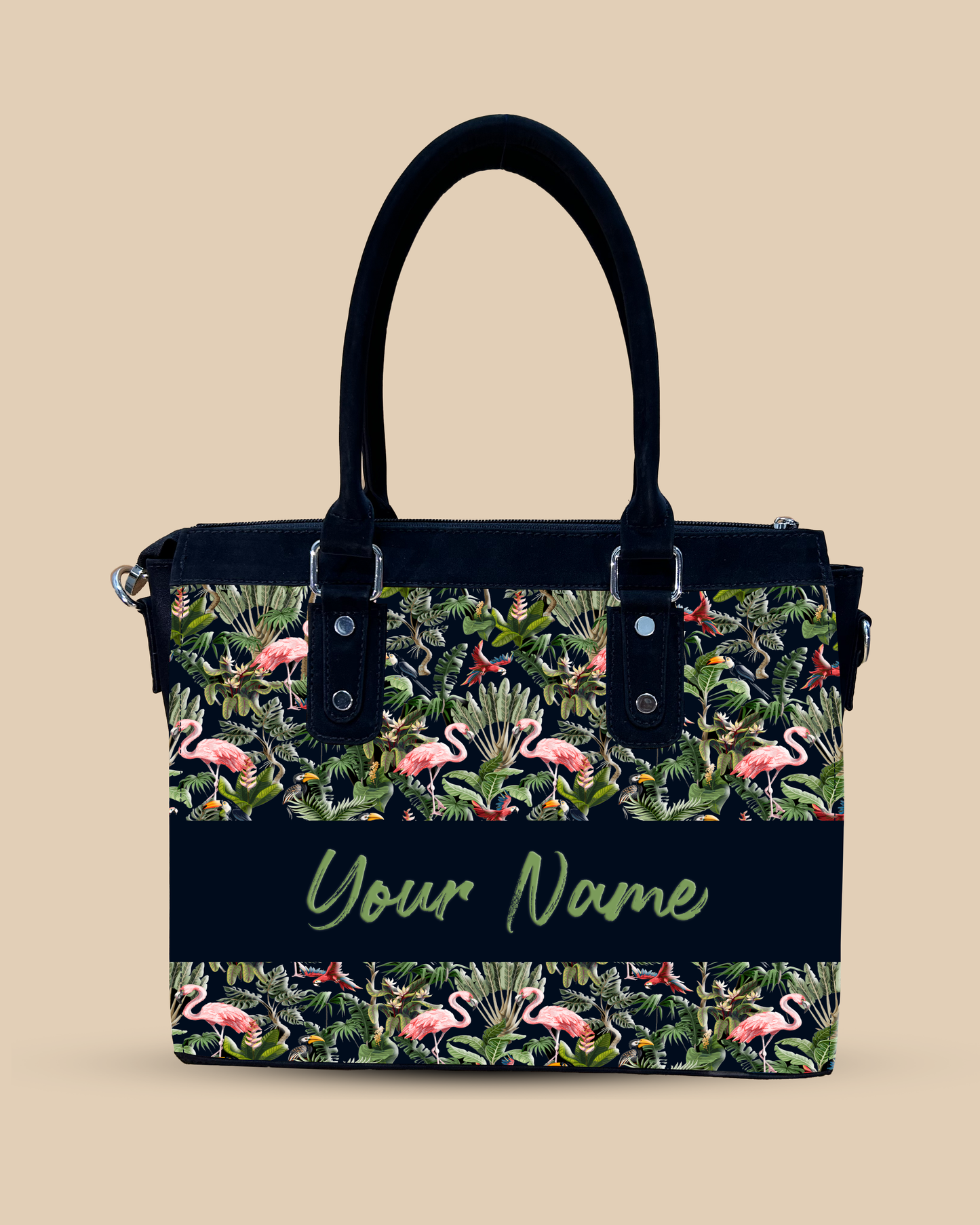 Aurelia Flamingo And Colorful Parrot Designer Sling Bag for Everyday Use