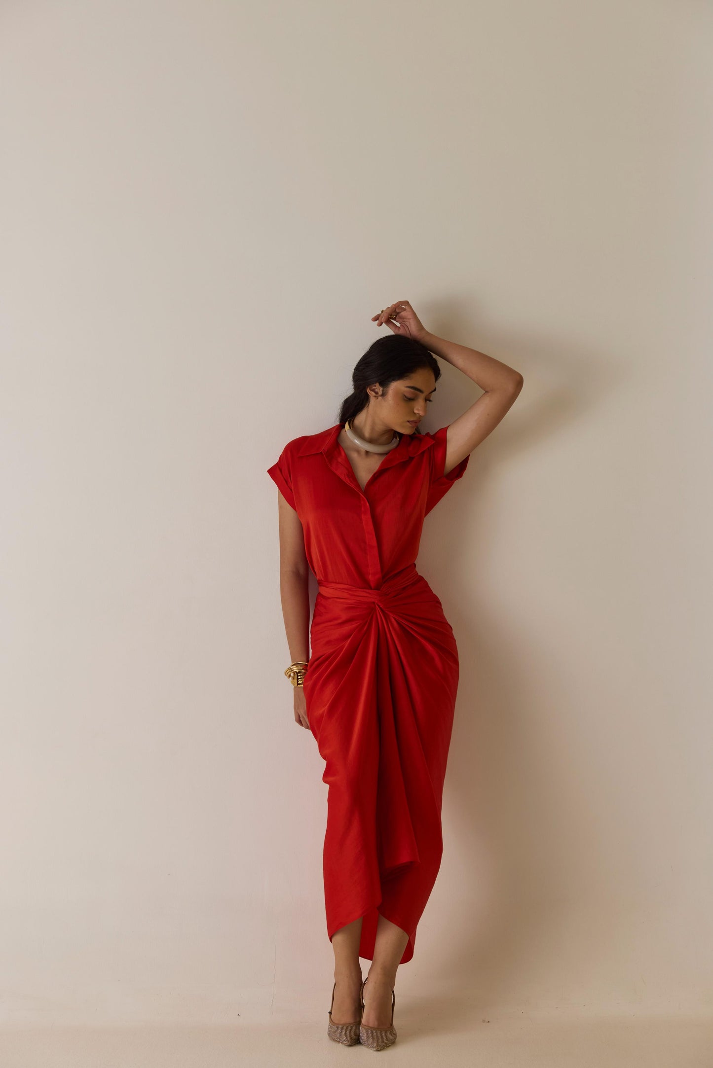 Luna Co-ord set Red