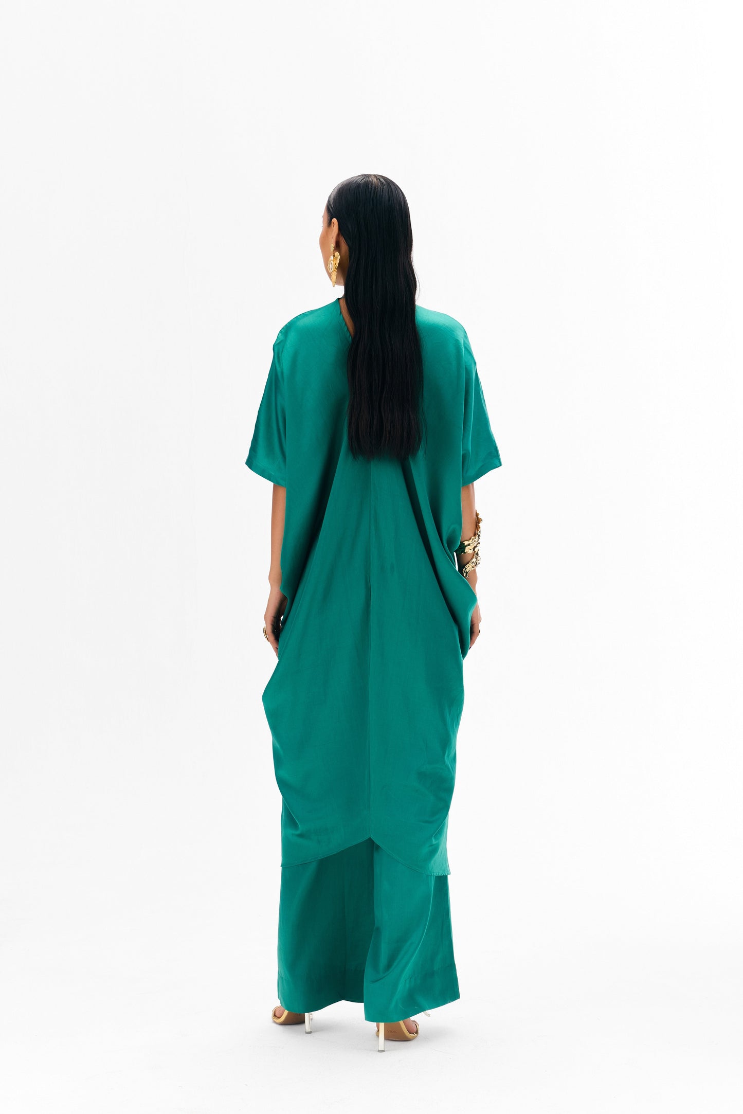 Tara Tunic Coord Green