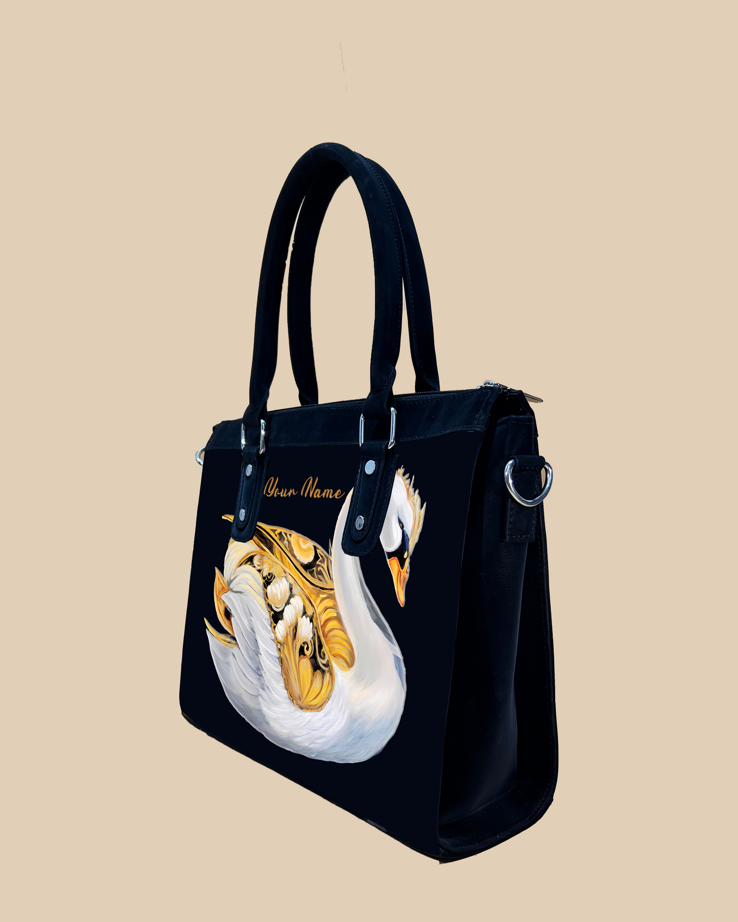 Aurelia Swans Birds Designer Sling Bag for Everyday Use