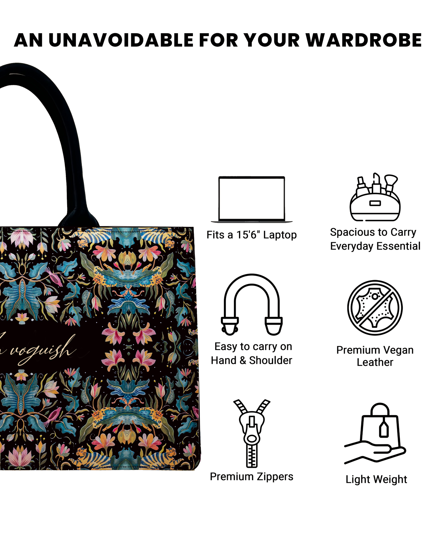African Jungle IN VOGUISH Tote Bag