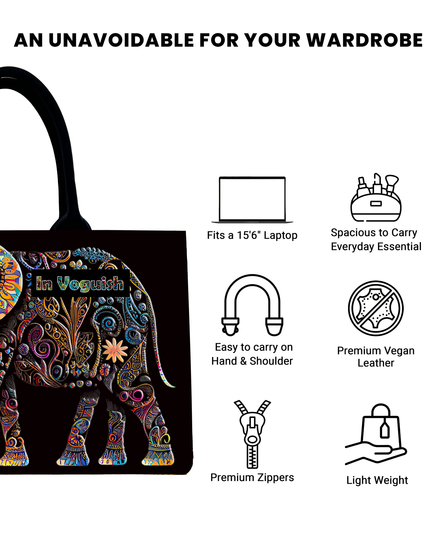 Pattern Of Baby And Mother Elephant