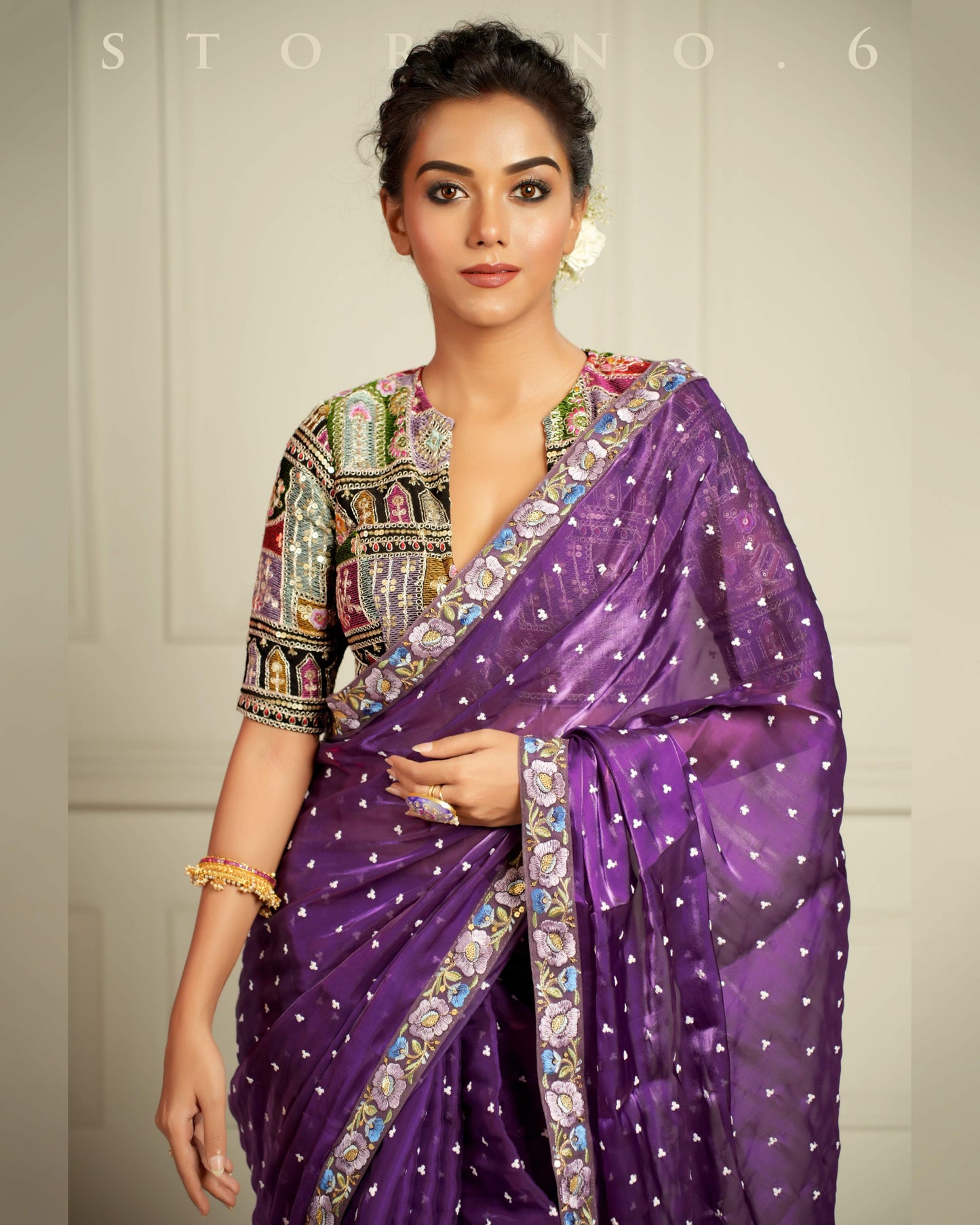 THE AMETHYST AFFAIR SAREE