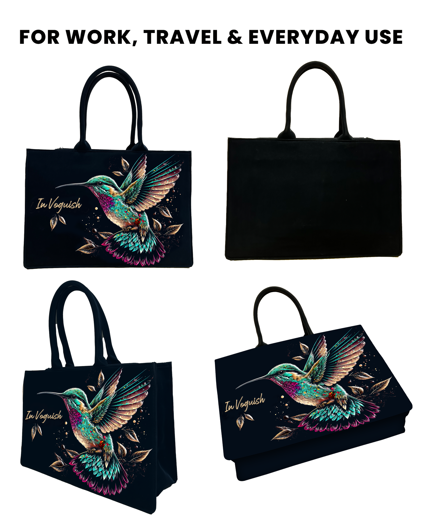 Beautiful Flying Sparrow IN VOGUISH Tote Bag
