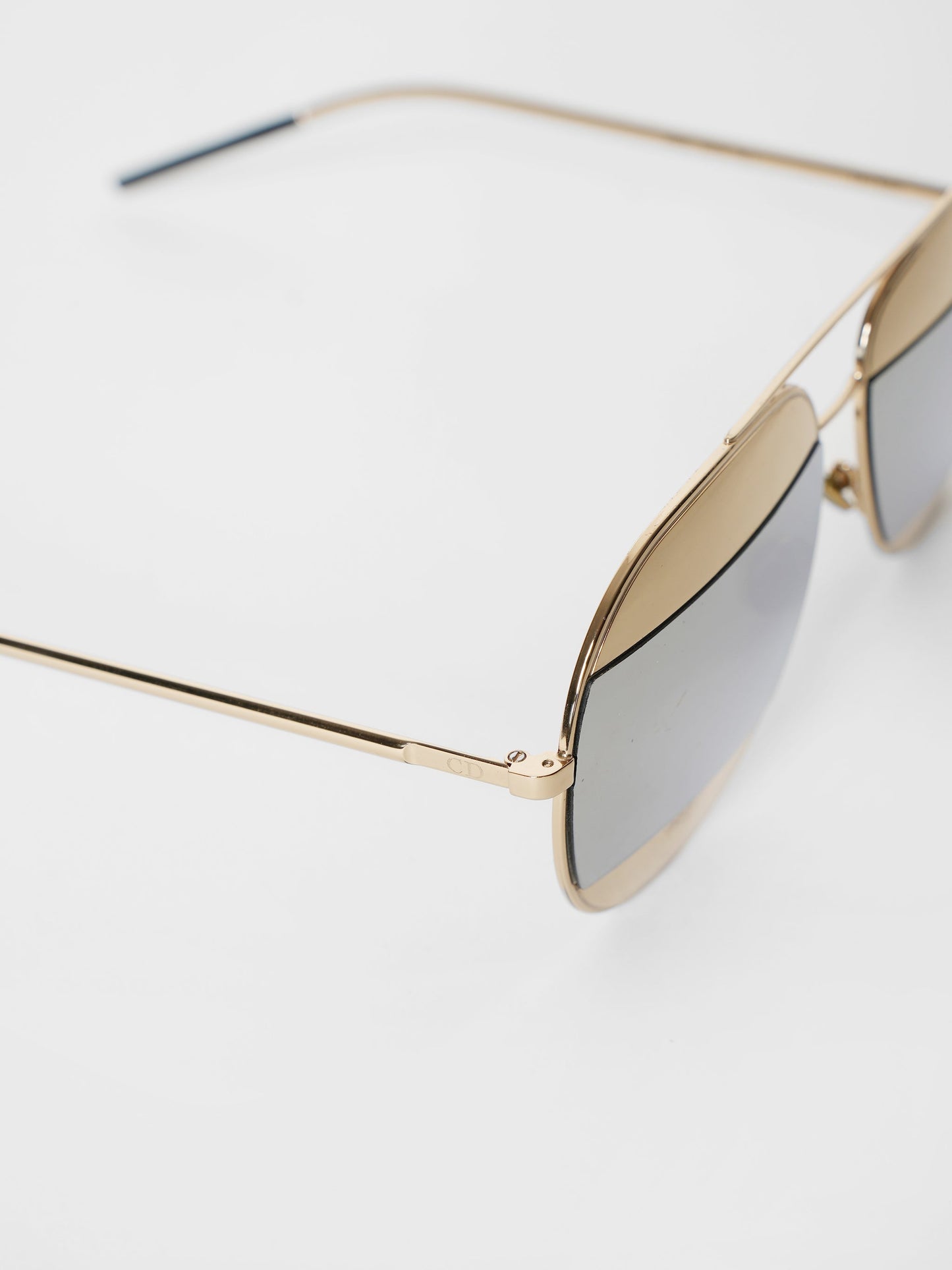 Christian Dior Split Aviator Sunglasses