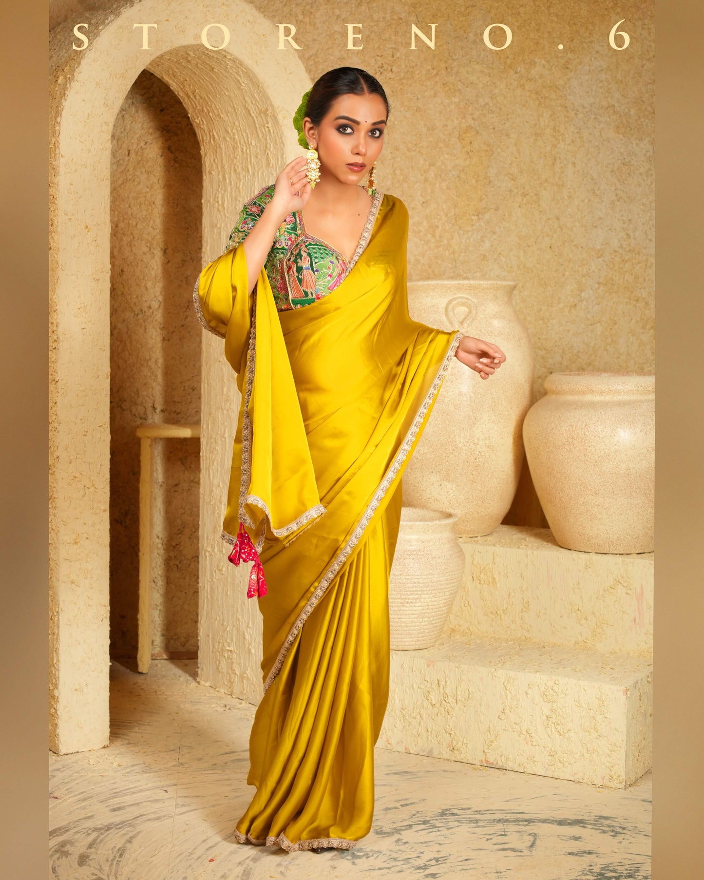 MOSS MASTERY SAREE