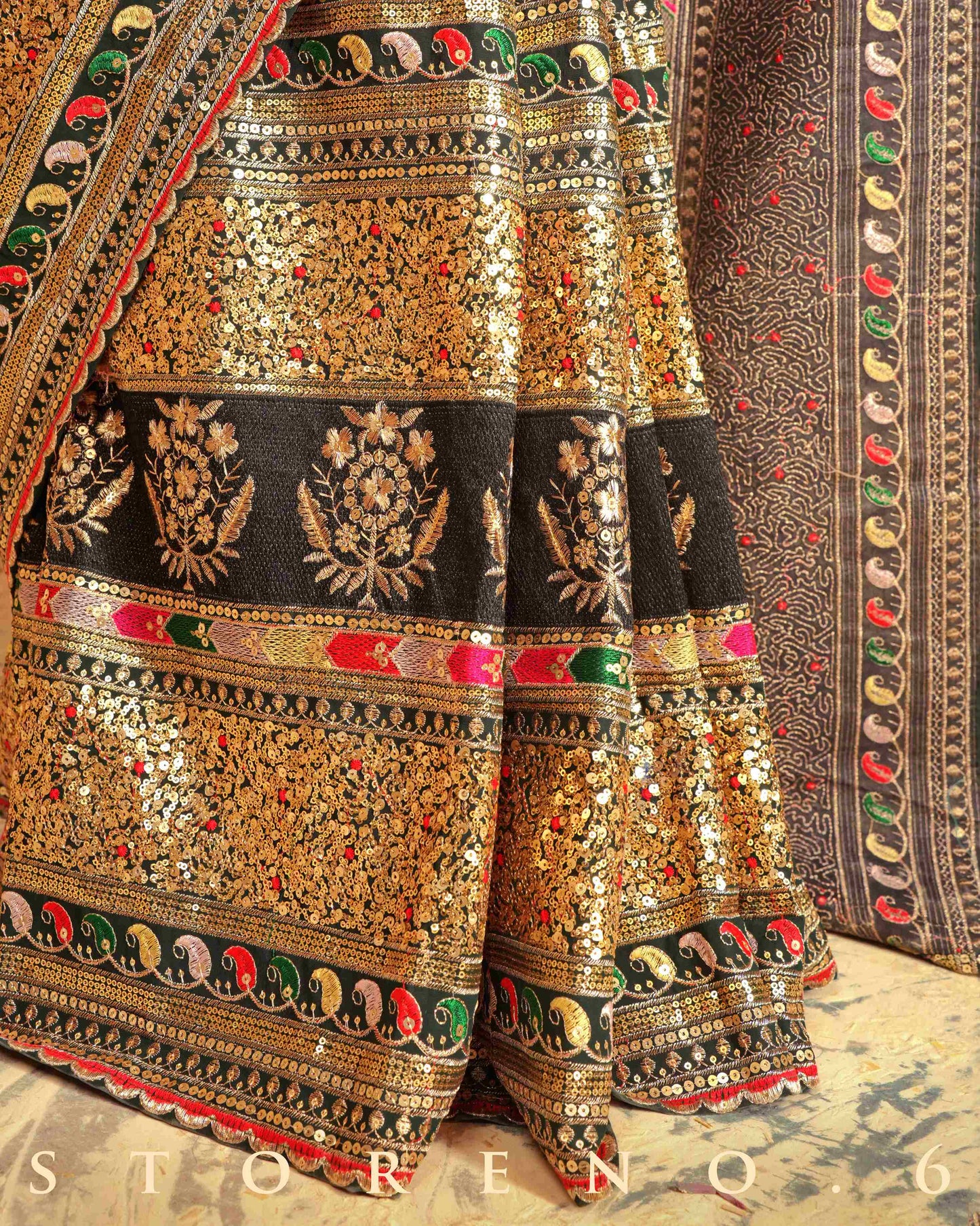FANCY FOREST SAREE