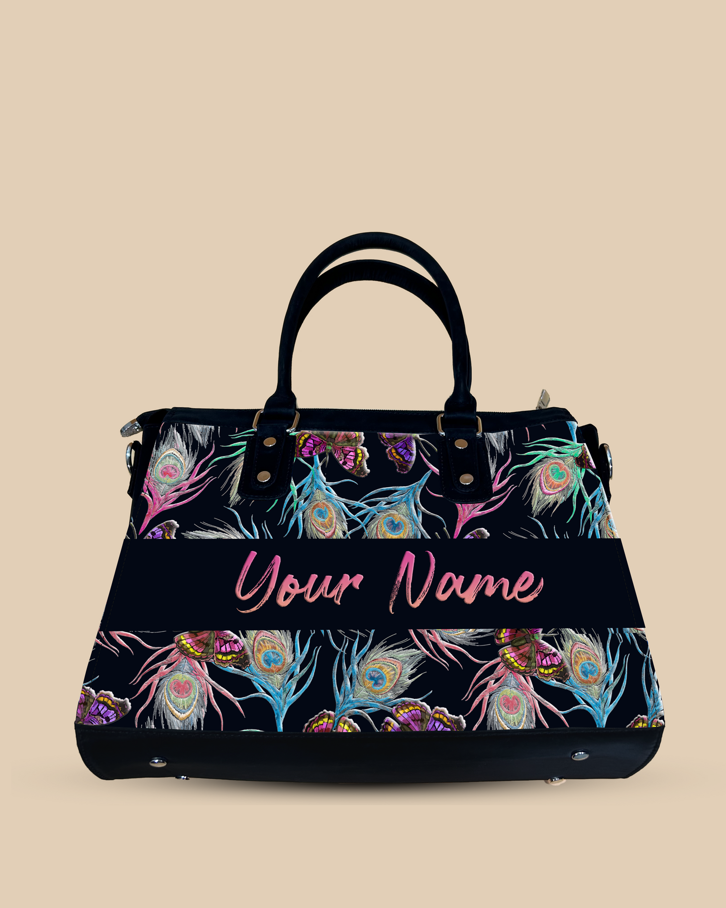 Aurelia colorful peacock feather Designer Sling Bag for Everyday Use