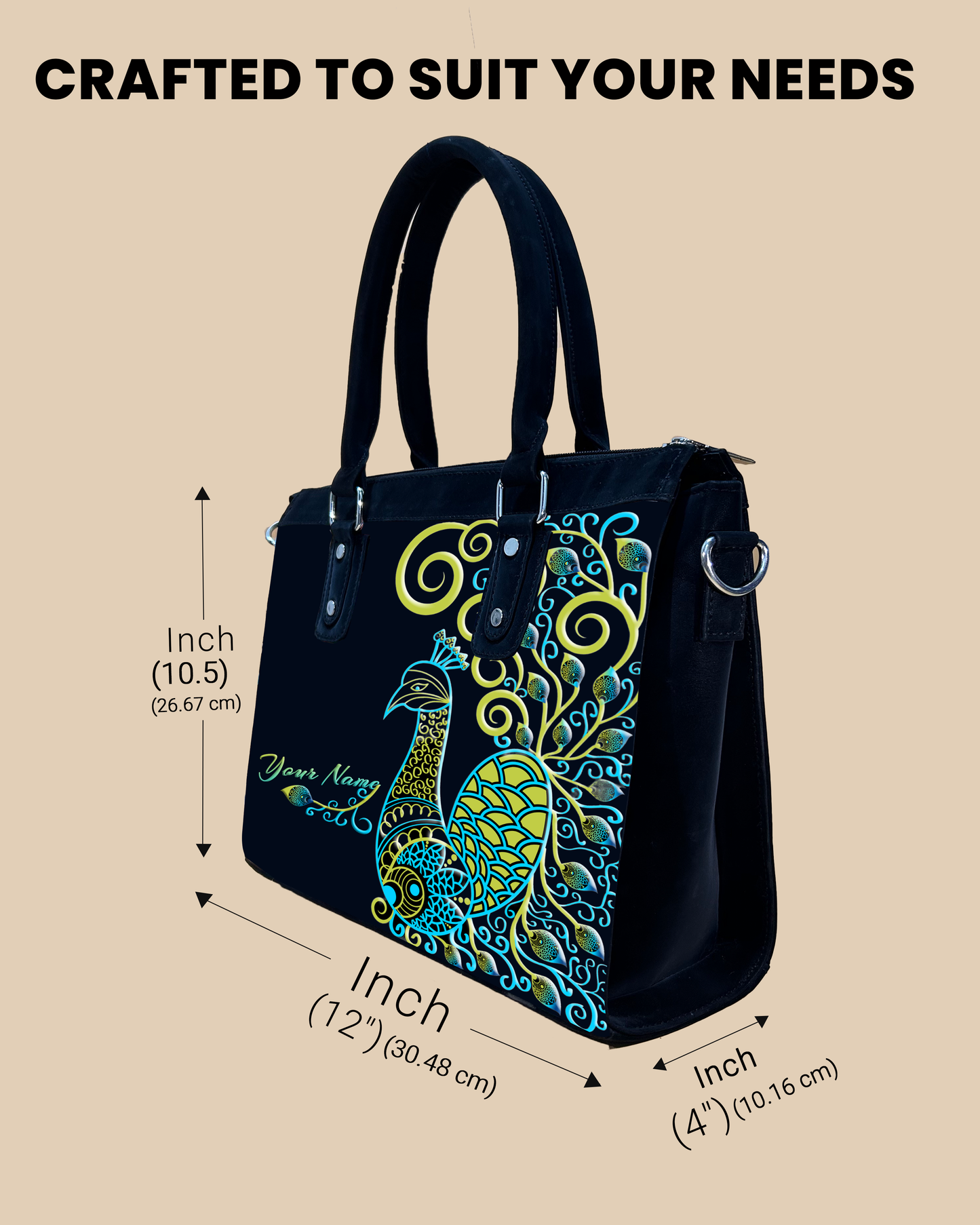 Aurelia mandala peacock Designer Sling Bag for Everyday Use
