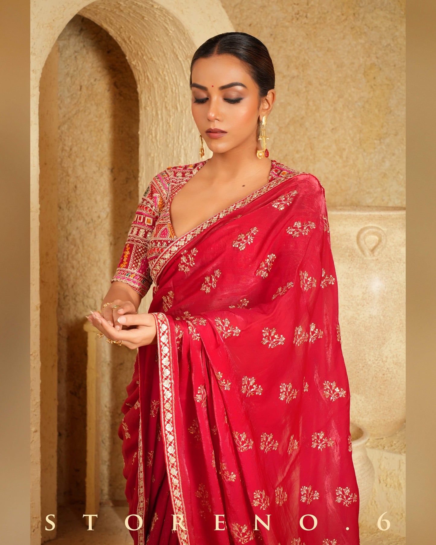 CHILLI CHARISMA SAREE
