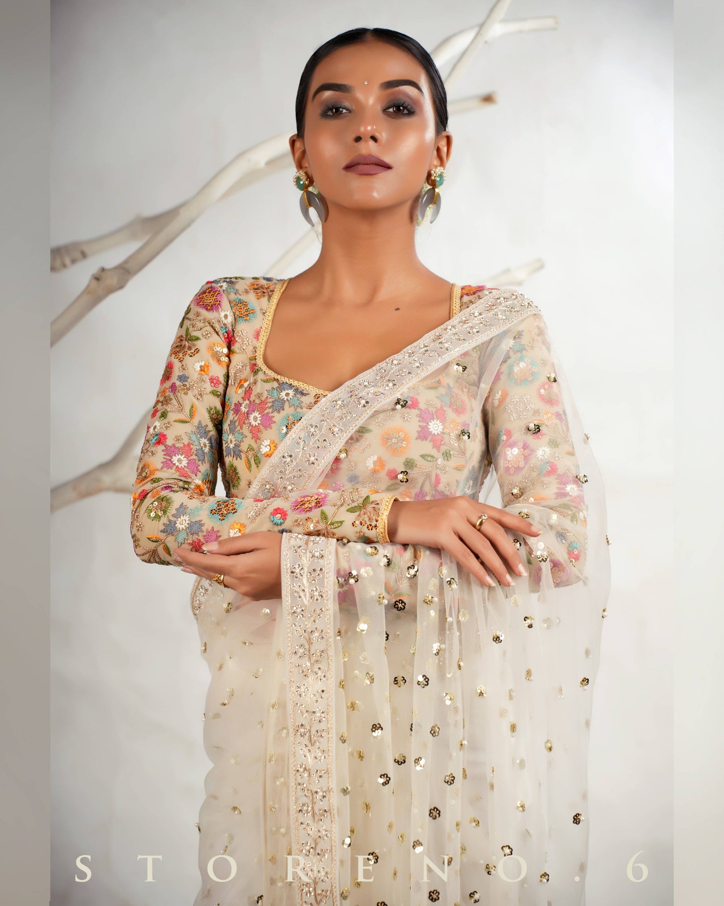 THE FROST FAME SAREE
