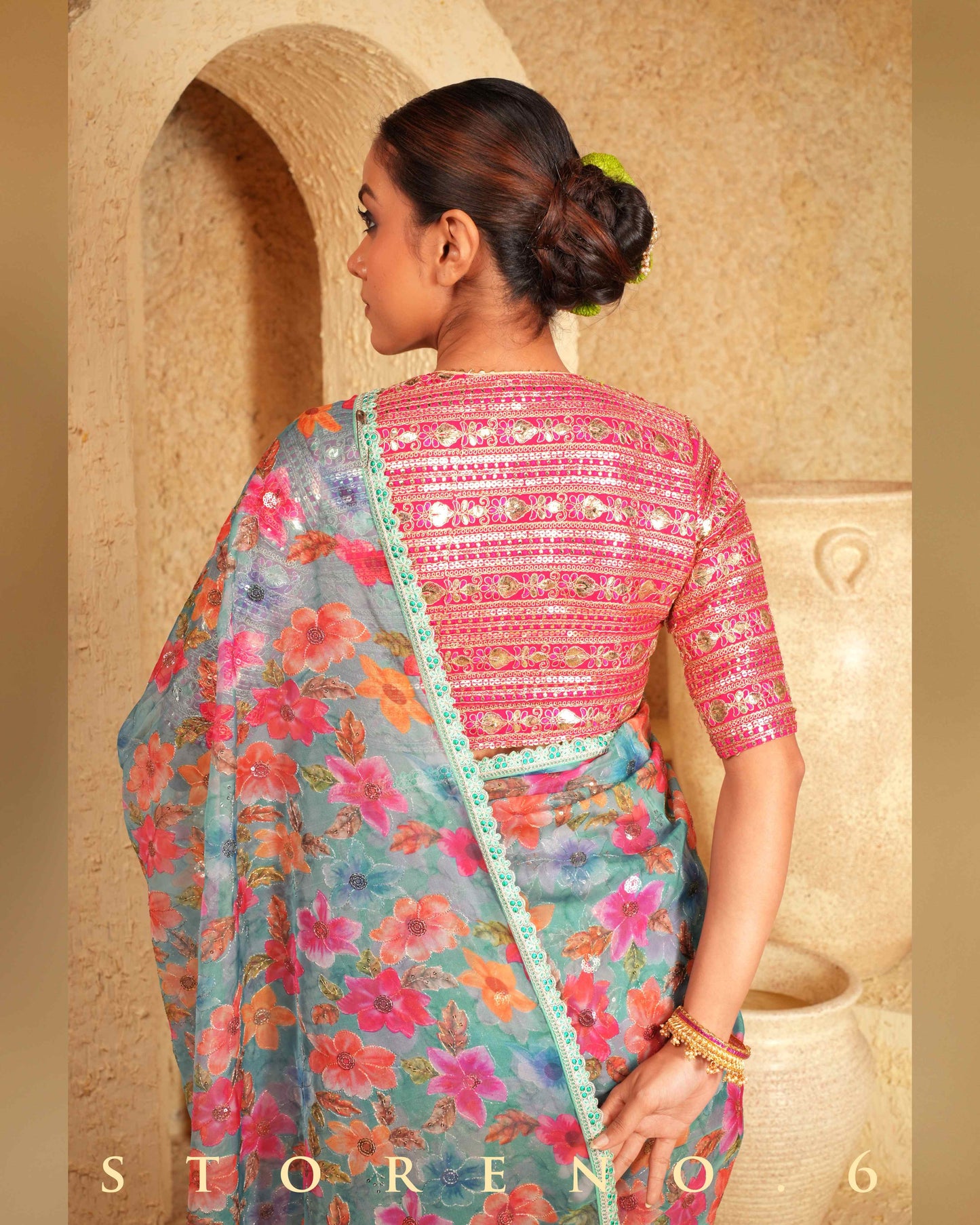 OCEAN ORCHARD SAREE