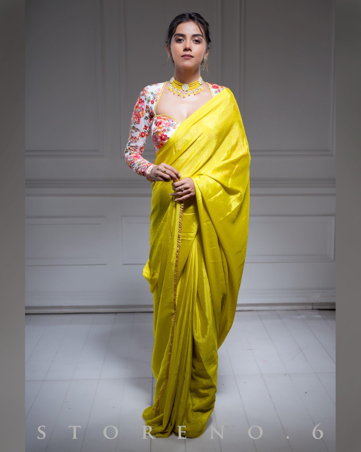 NEON NIRVANA SAREE