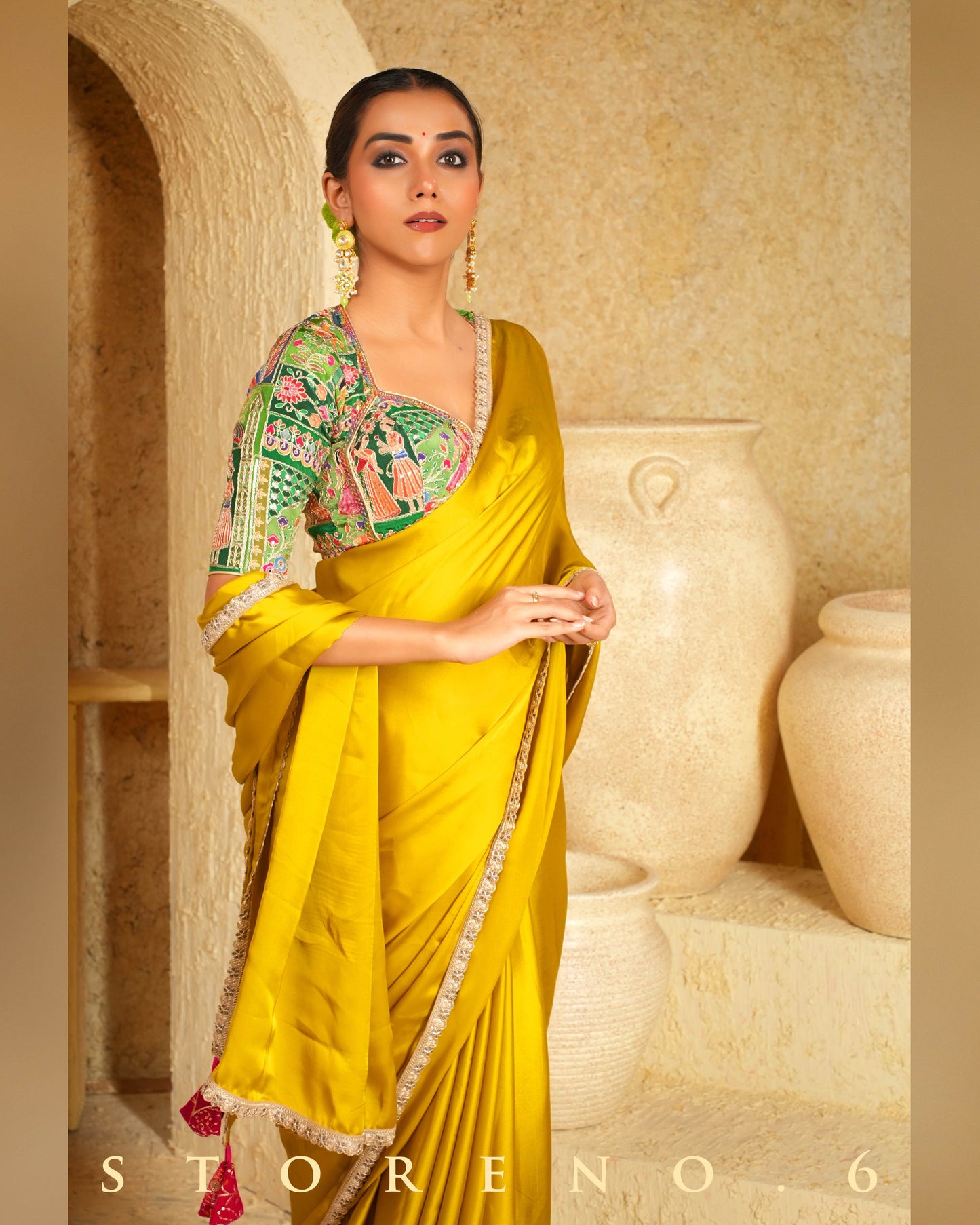MOSS MASTERY SAREE