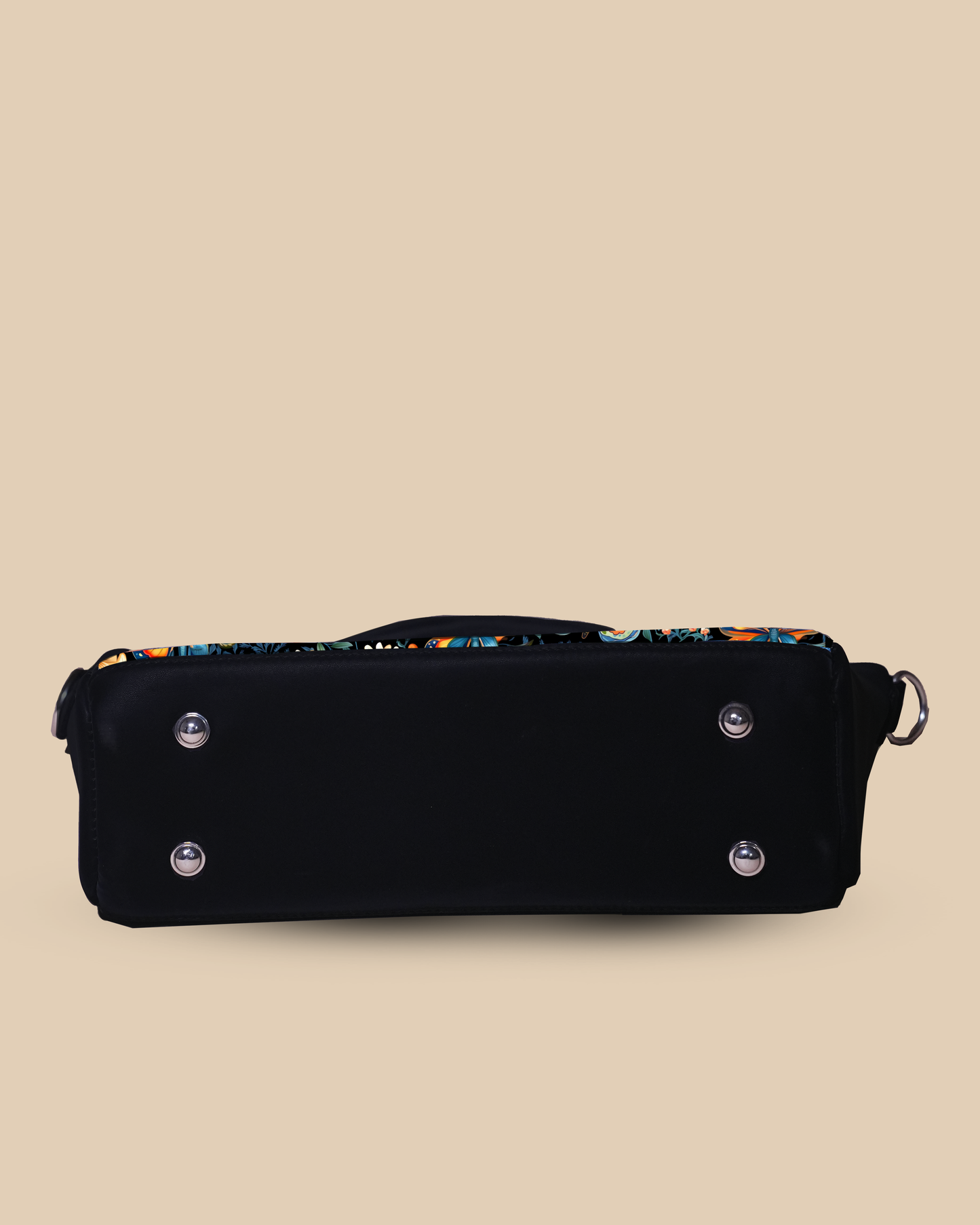 Customized Sling Purse Designed With Blossom Colorful Butterflies