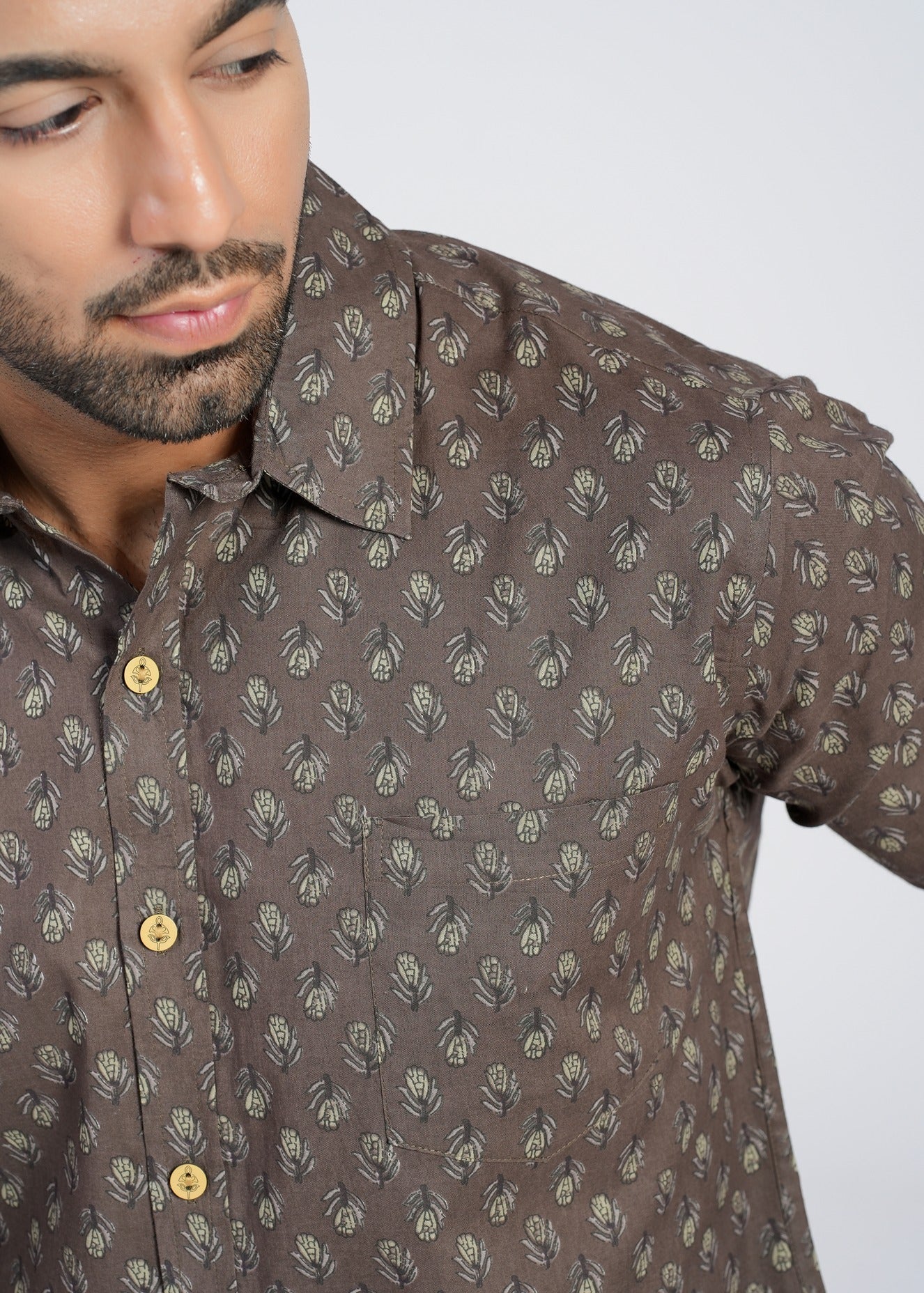 Cotton Printed Full Sleeve Shirt