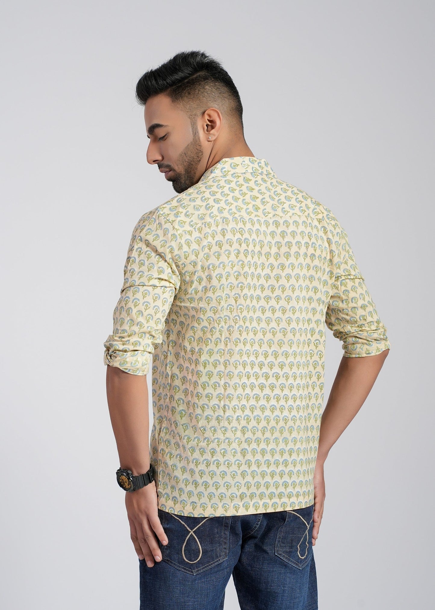 Cotton Printed Full Sleeve Shirt