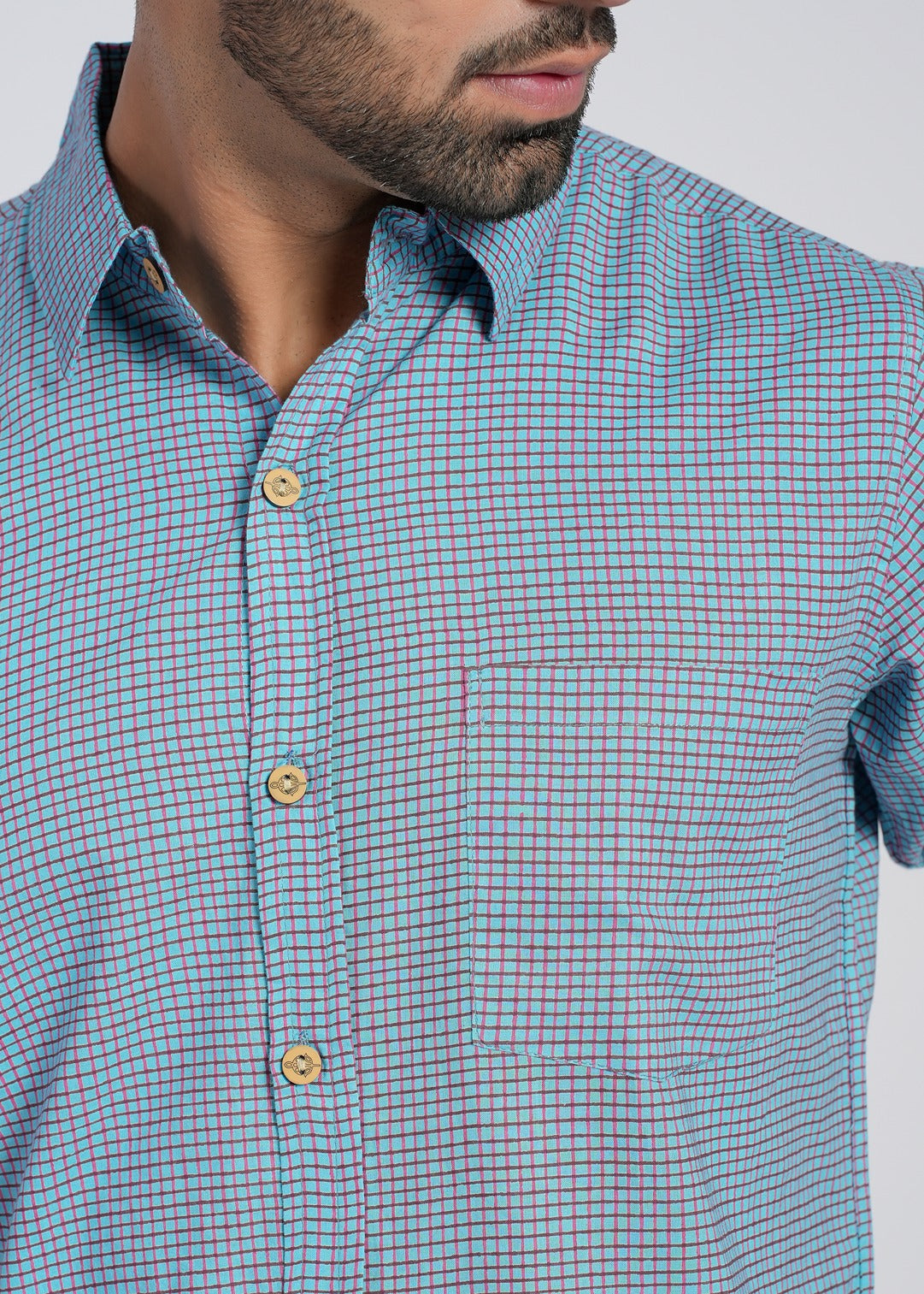 COTTON PRINTED FULL SLEEVE SHIRT