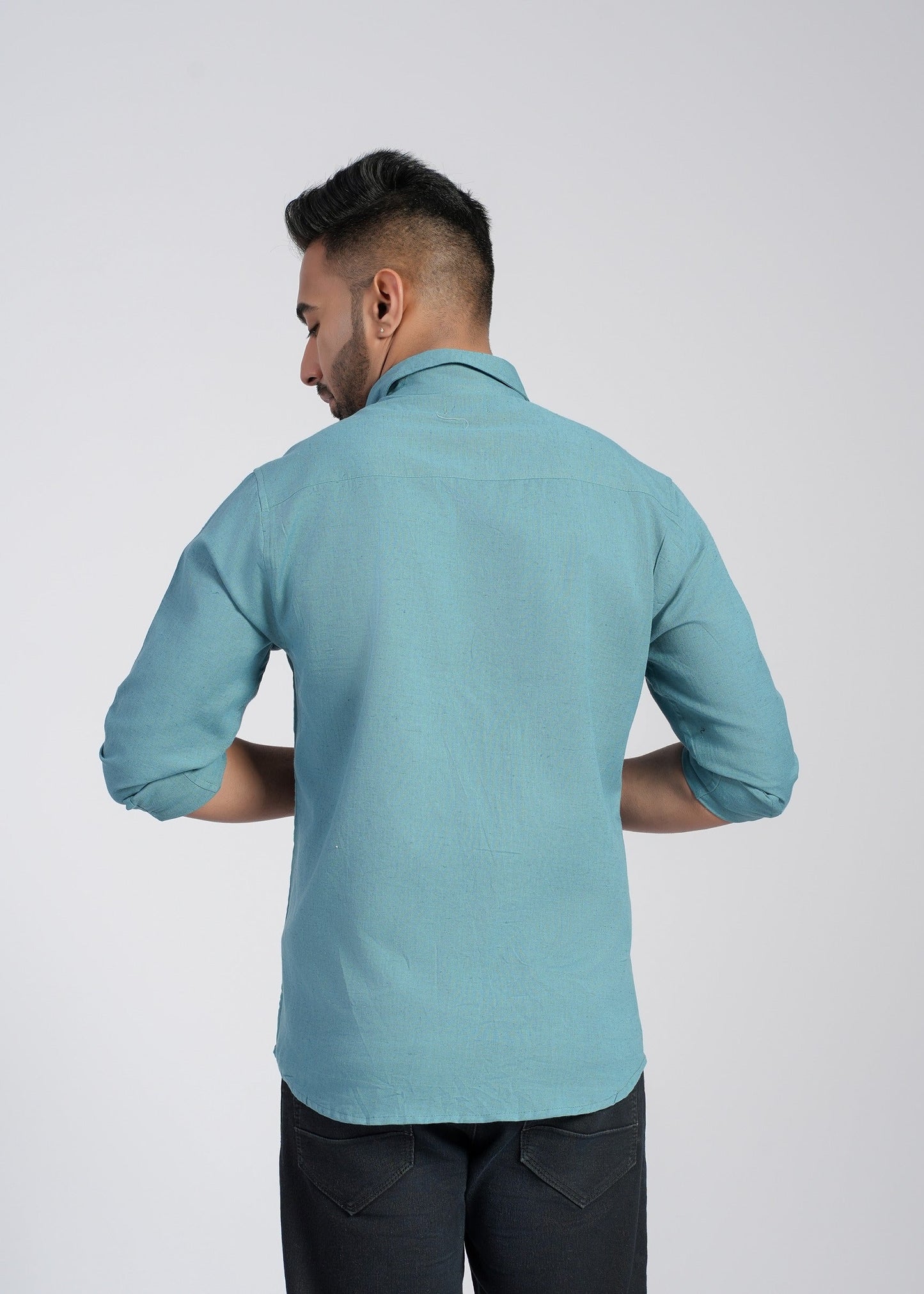 Cotton Flax Full Sleeve Shirt