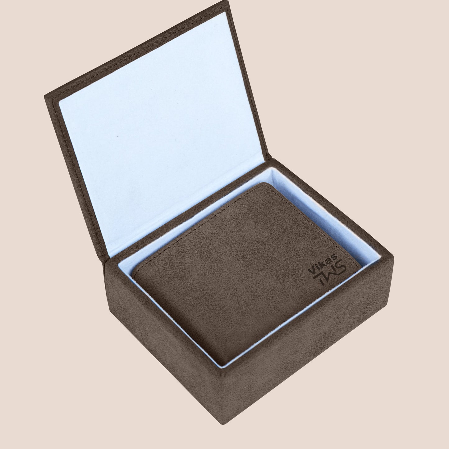 Elegance Bi-Fold Suede Leather Wallet