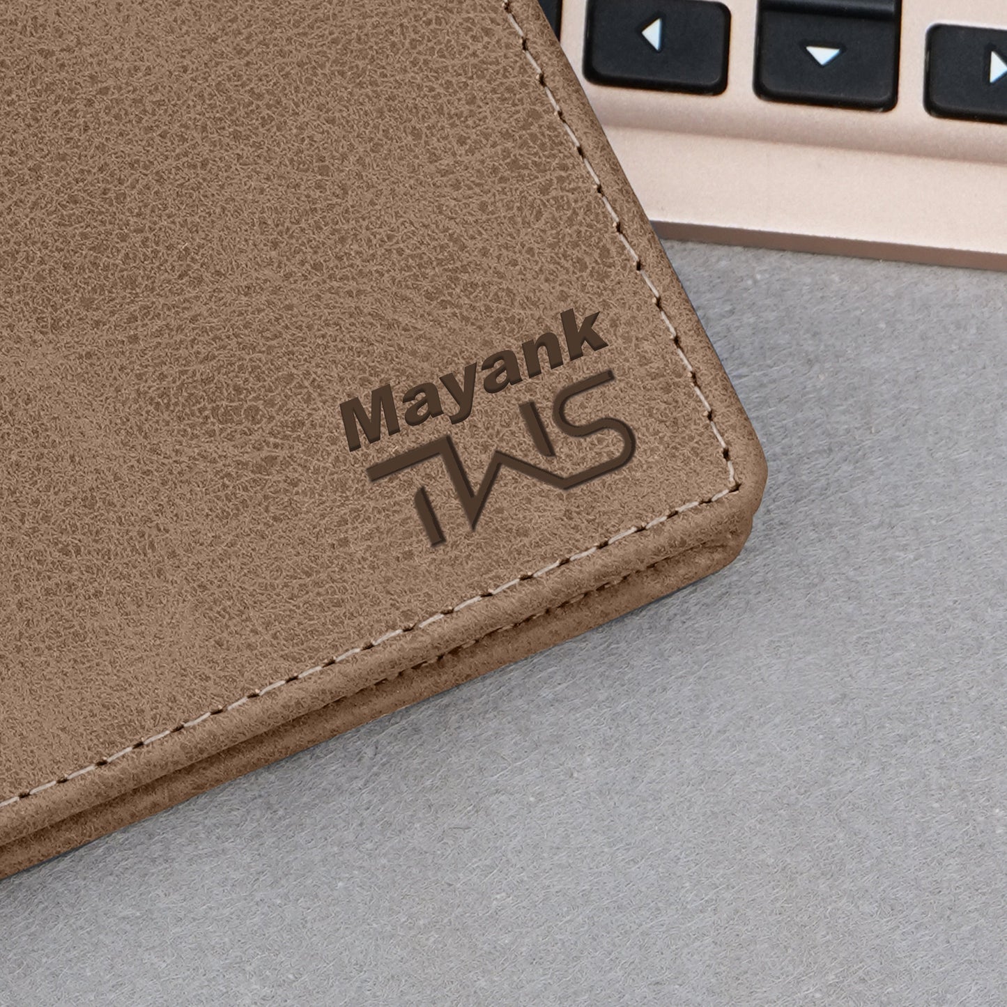 Regal Suede Leather Bi-Fold Wallet