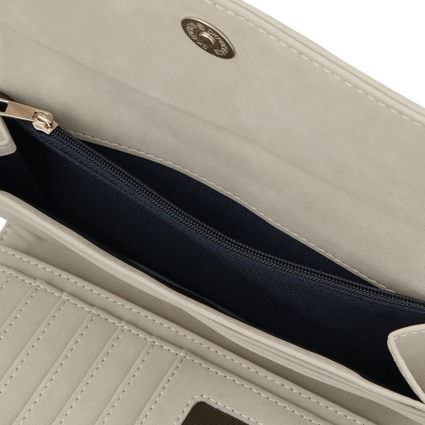 Personalized Suede Leather Clutch For Women