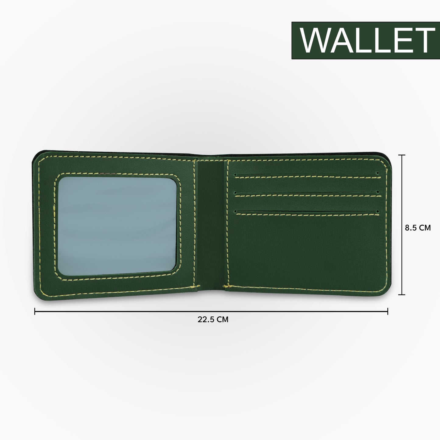 Customized Wallet With Name & Charm