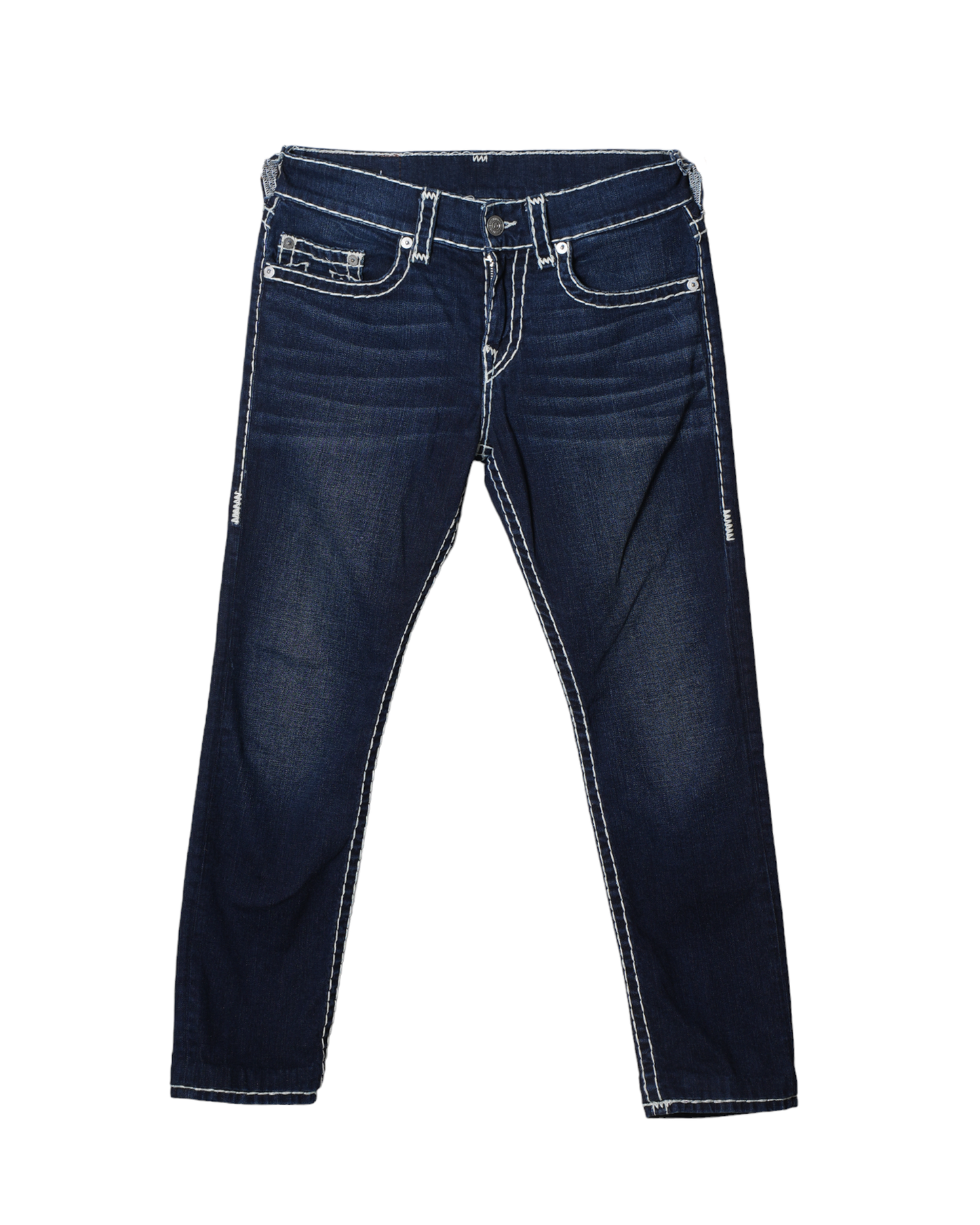True Religion Skinny Jeans With Thick White Stitchline
