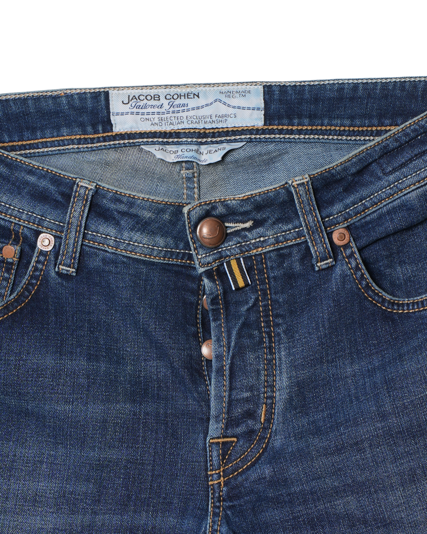 Jacob Cohen Blue Denim Skinny Jeans