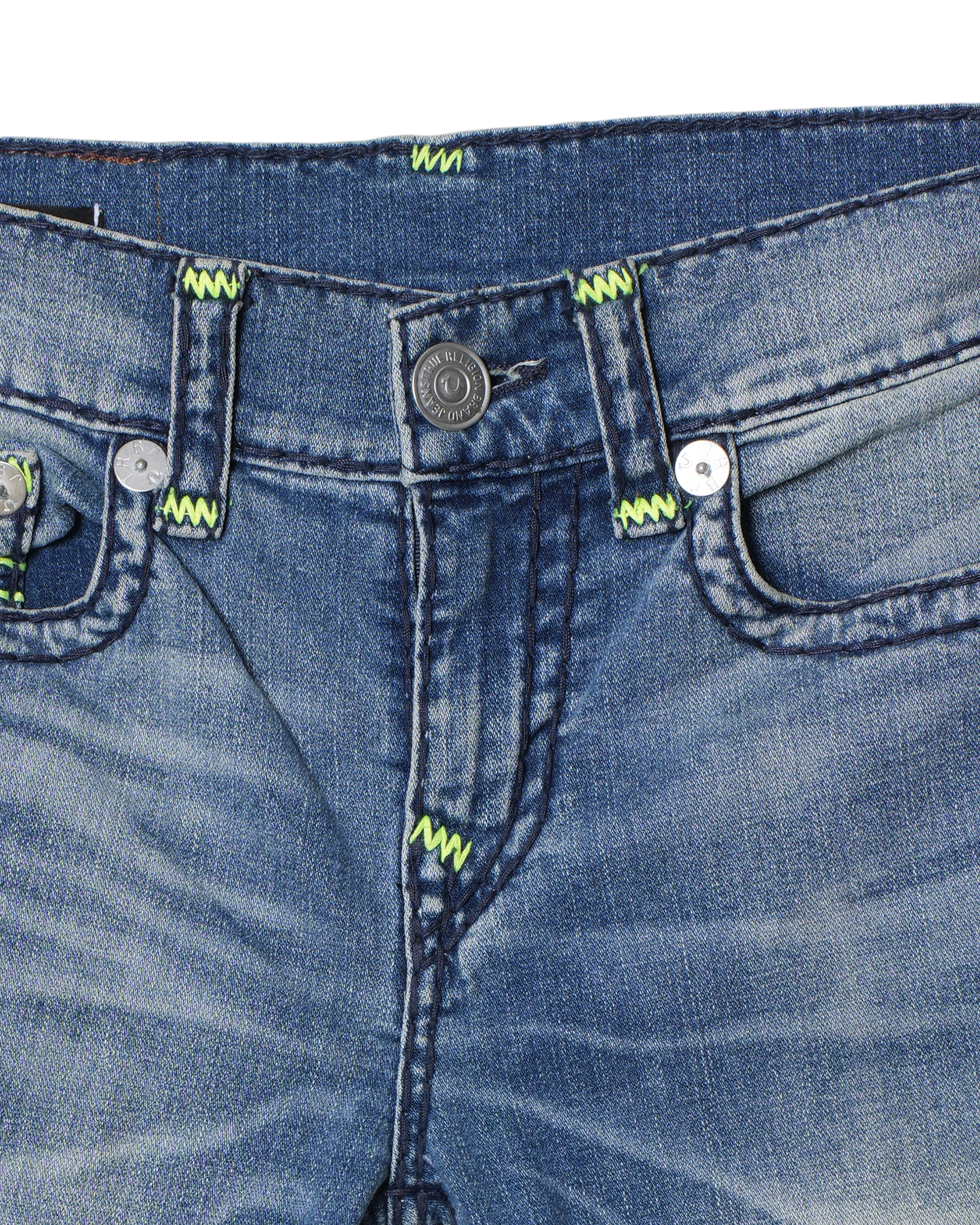 True Religion Rocco Super T Stitch Skinny Jeans