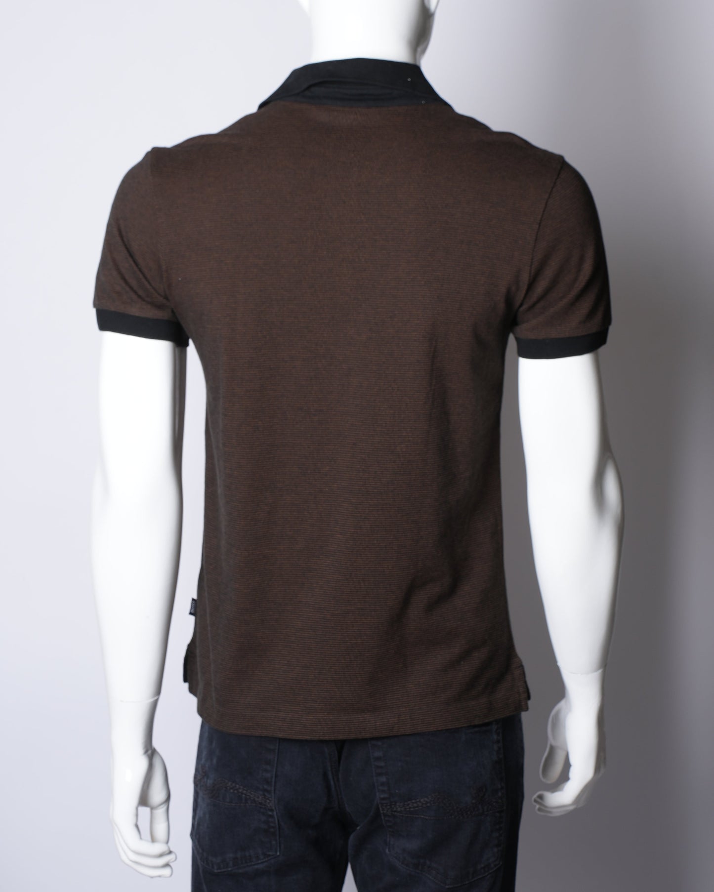 Boss brown polo tshirt