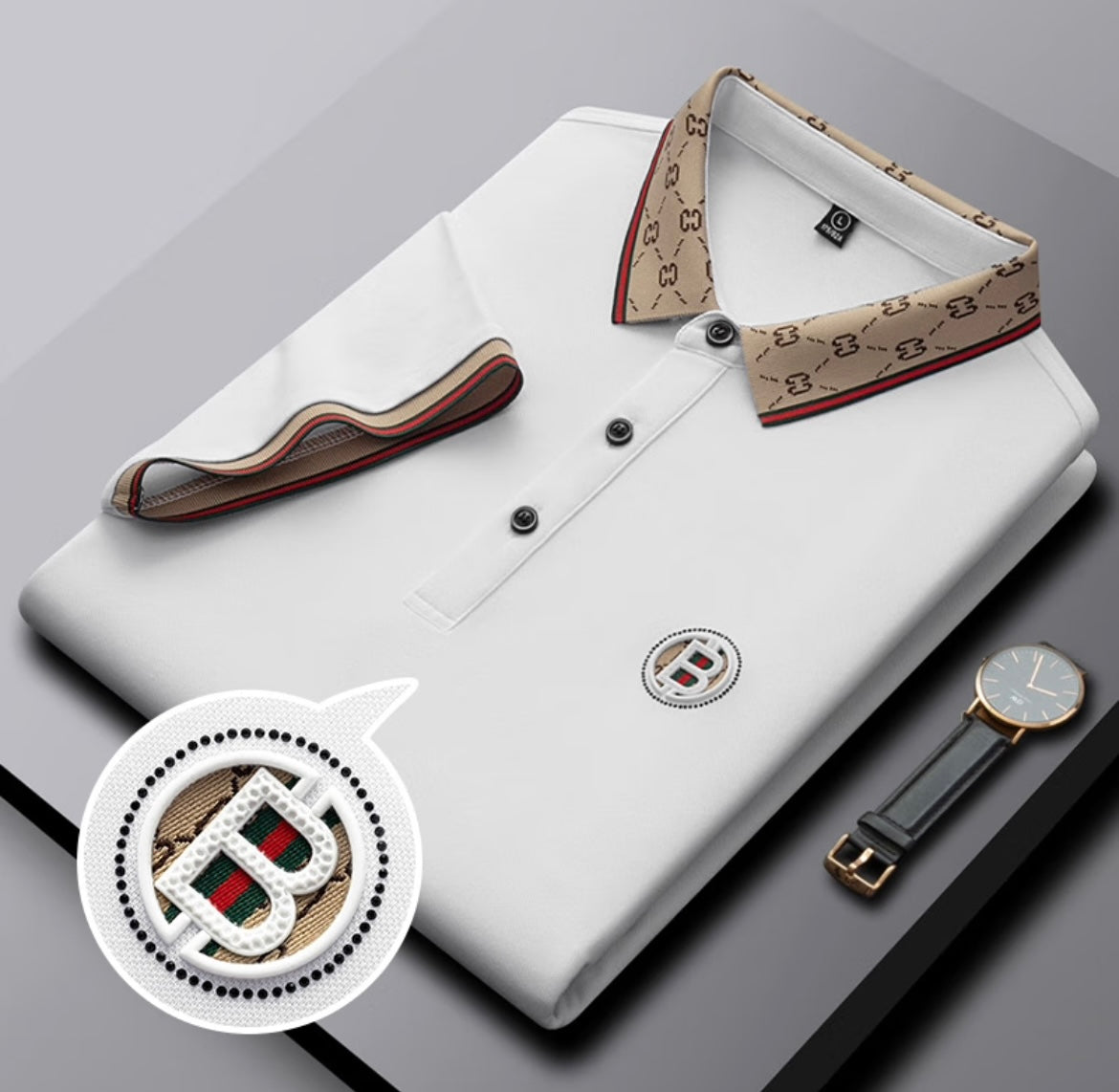 Exquiso Minimalist Mark Polo T-Shirts