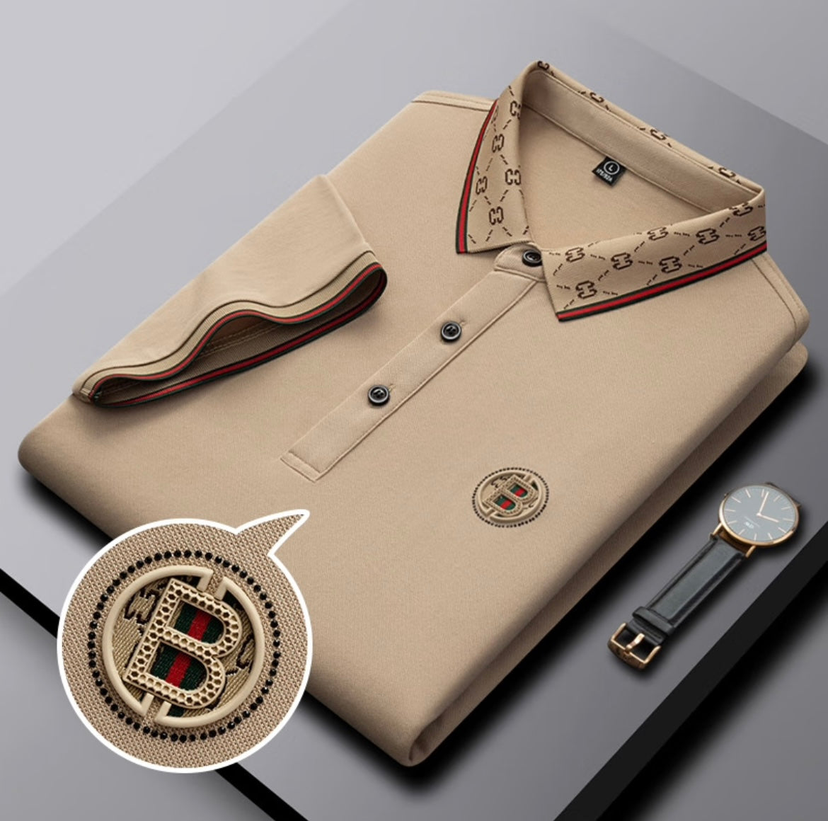 Exquiso Minimalist Mark Polo T-Shirts