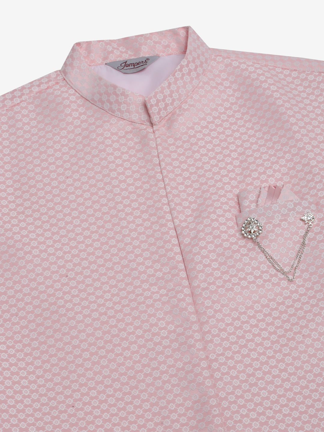 Men's Solid Kurta Pyjama With Shrug Jacket