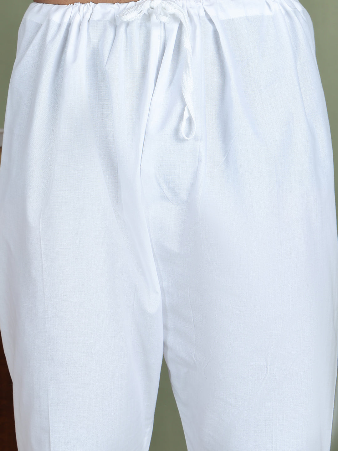 Embroidered Straight Kurta Pyjama Set
