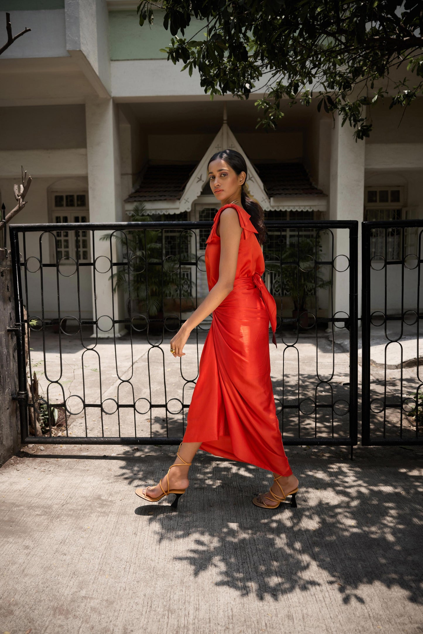 Elsa Co-ord Set Red